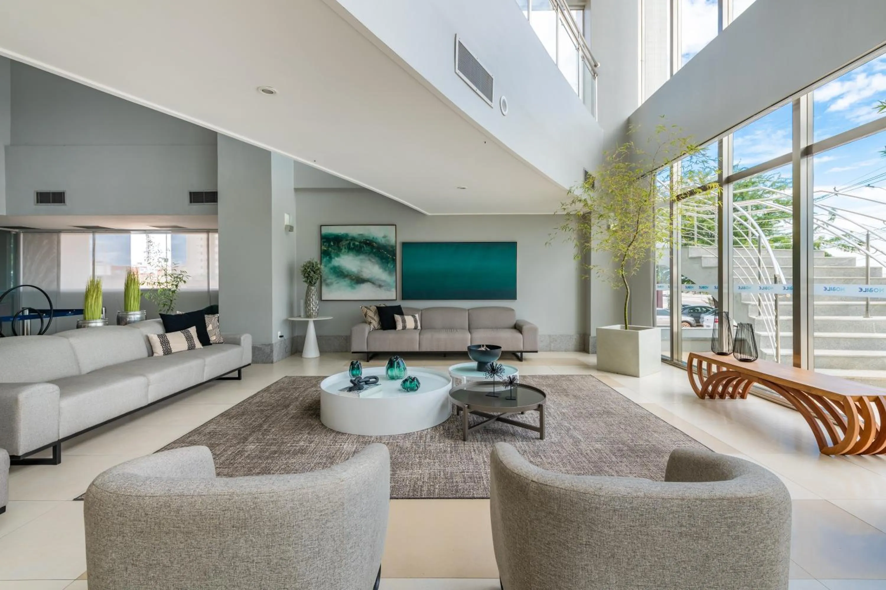 Lobby or reception in Nobile Suites Del Rio - Petrolina