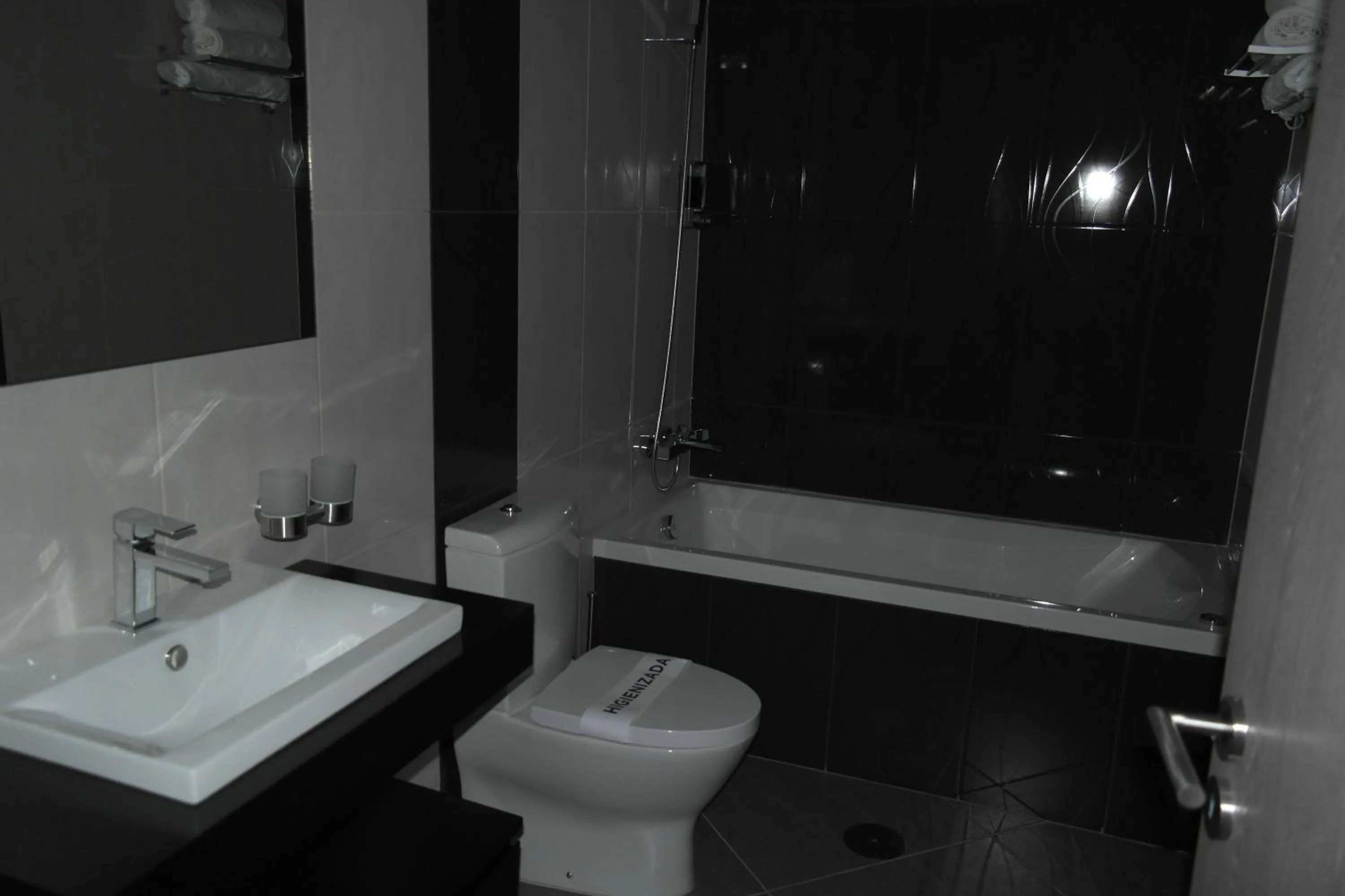 Toilet in Aparthotel Palace