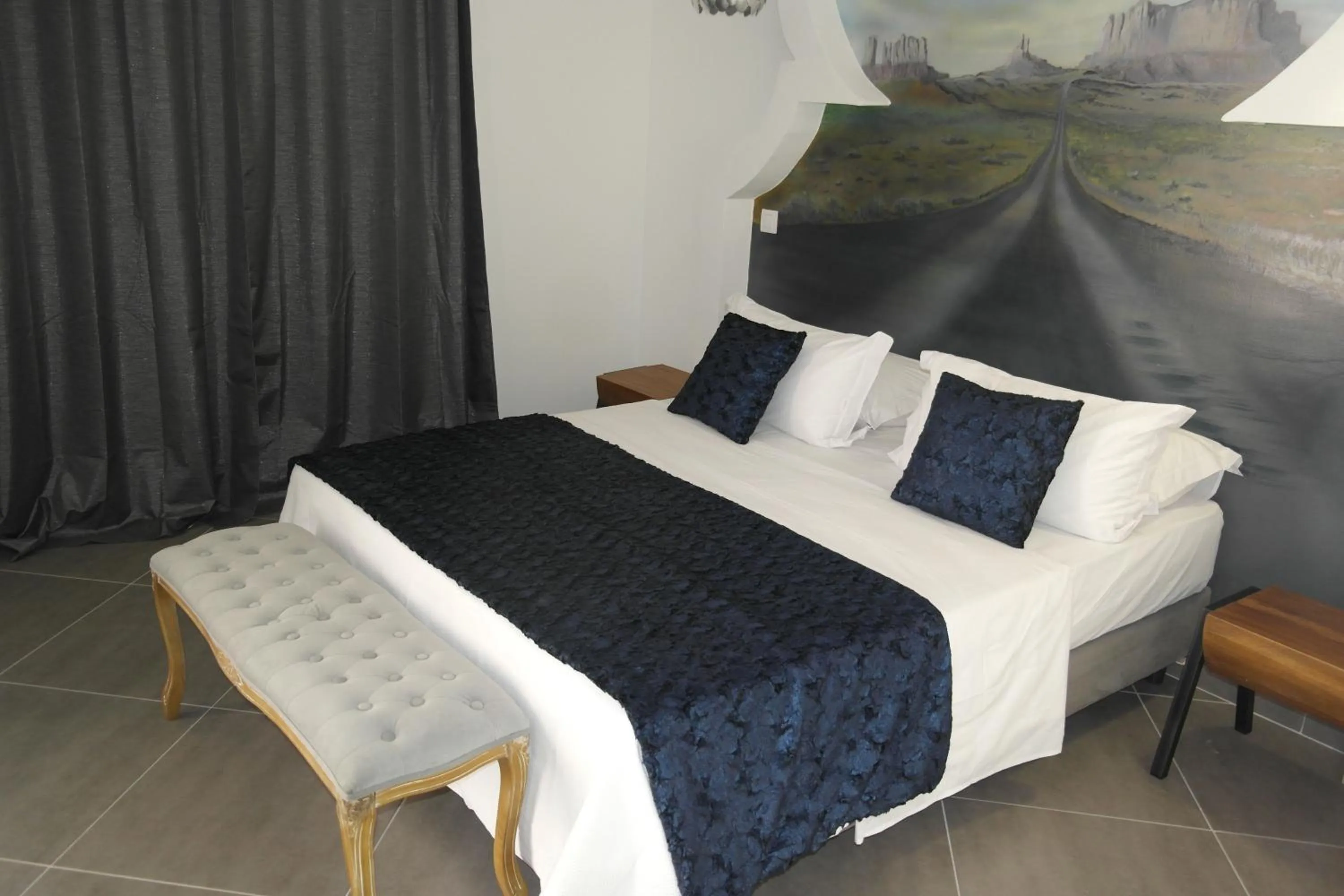 Bed in Aparthotel Palace