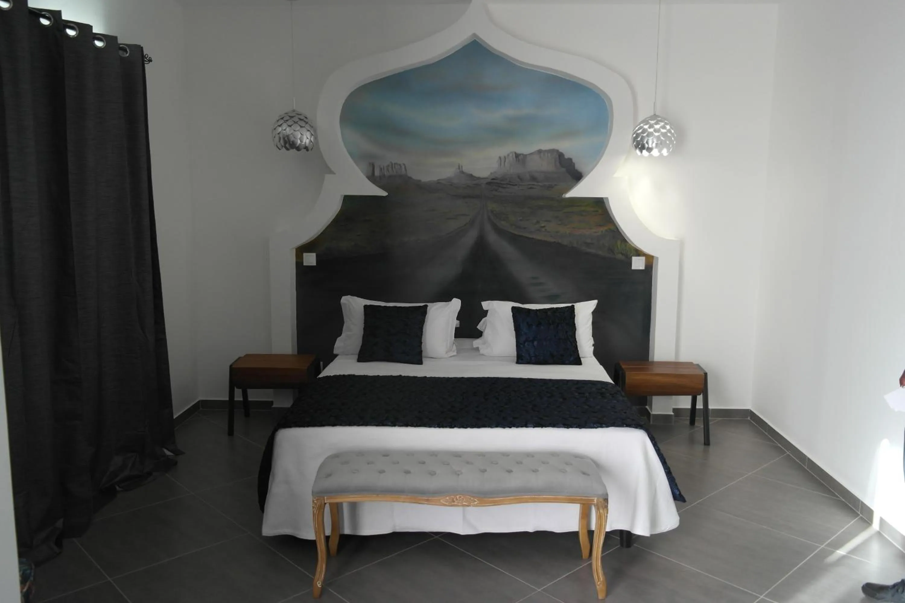 Bed in Aparthotel Palace