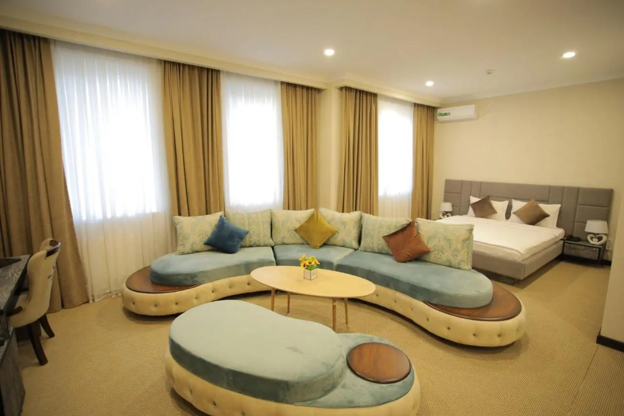 Bed in Grand Fergana Hotel