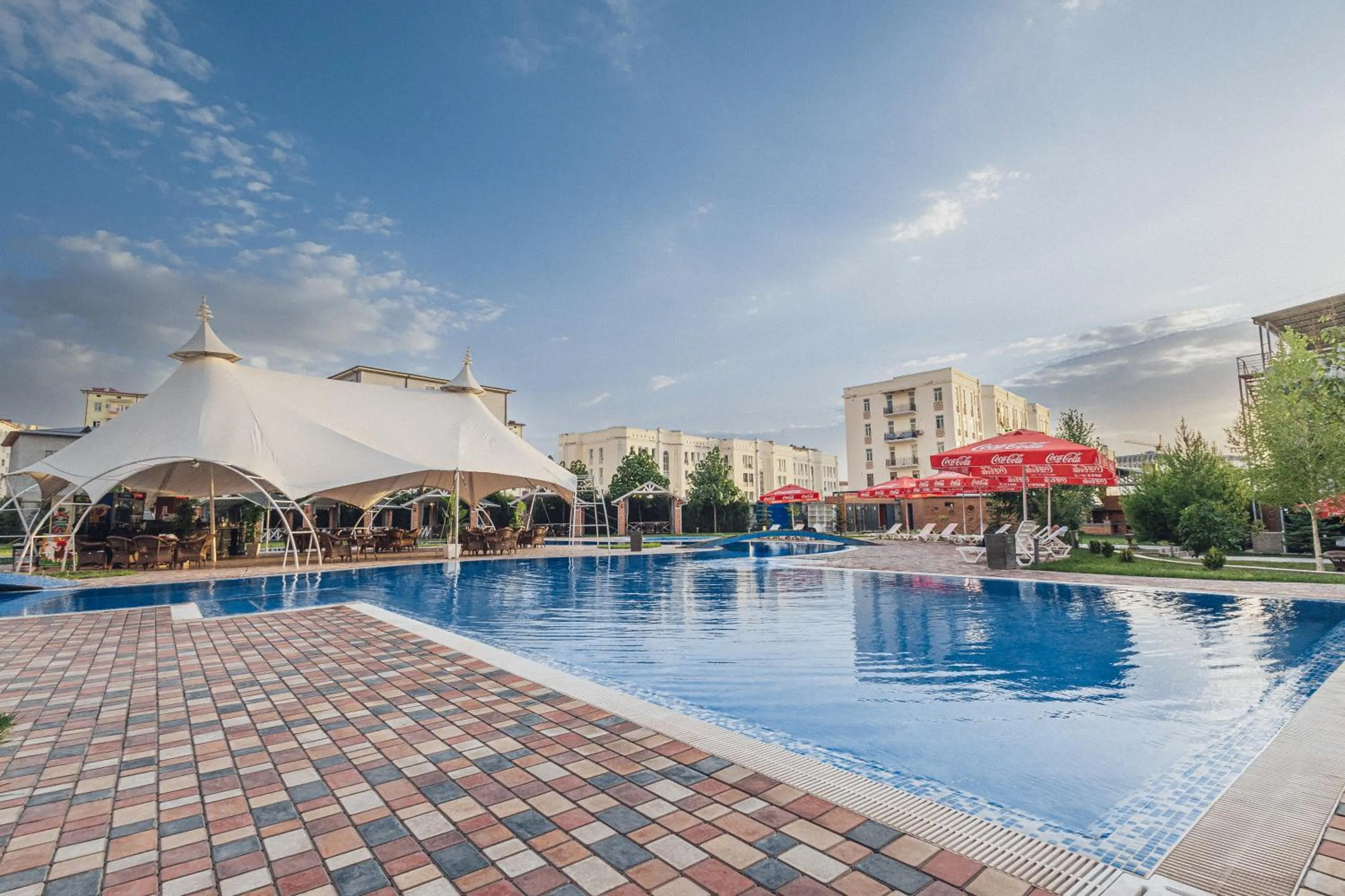 Swimming pool in Grand Fergana Hotel