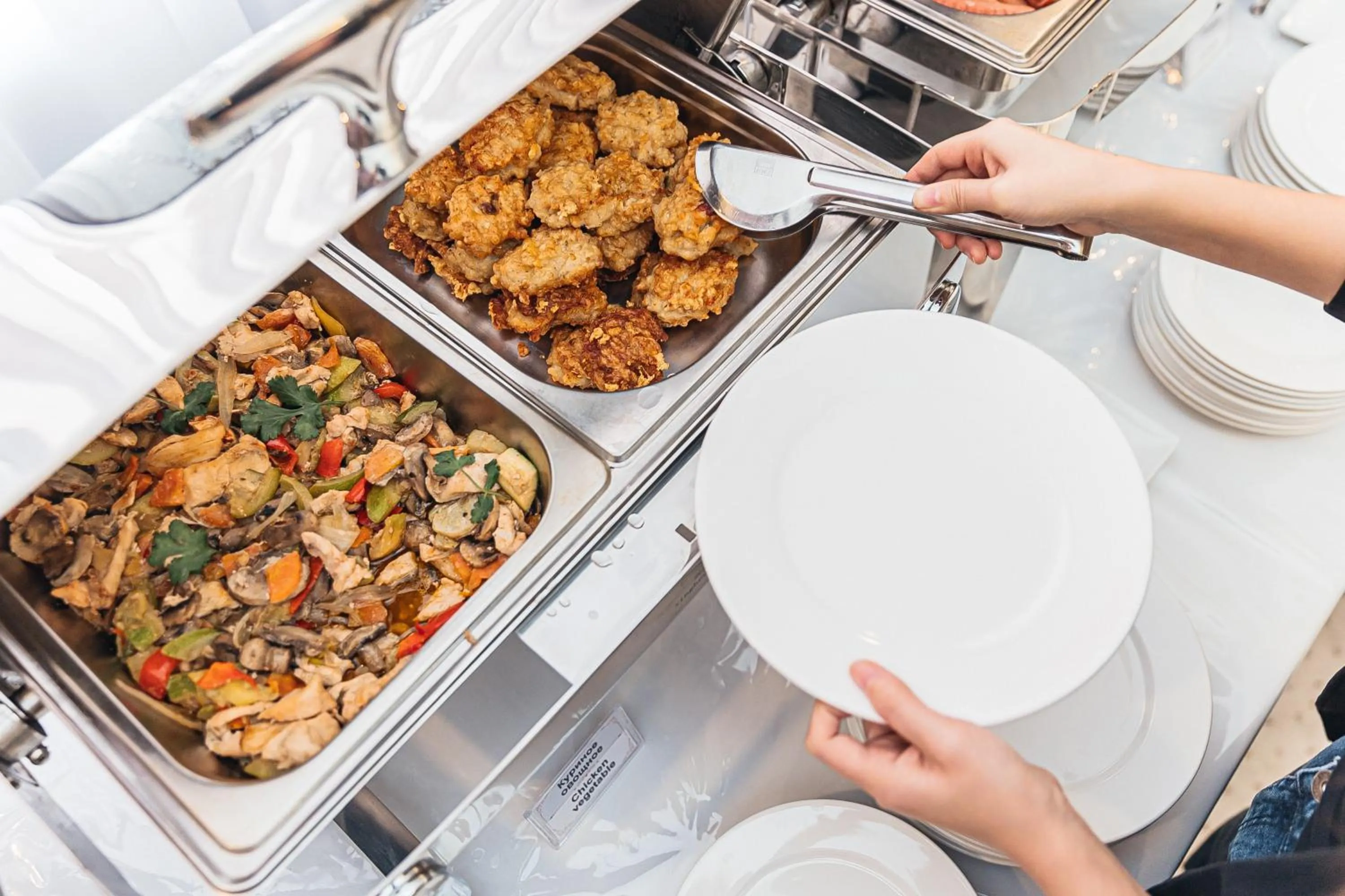 Breakfast in Grand Fergana Hotel