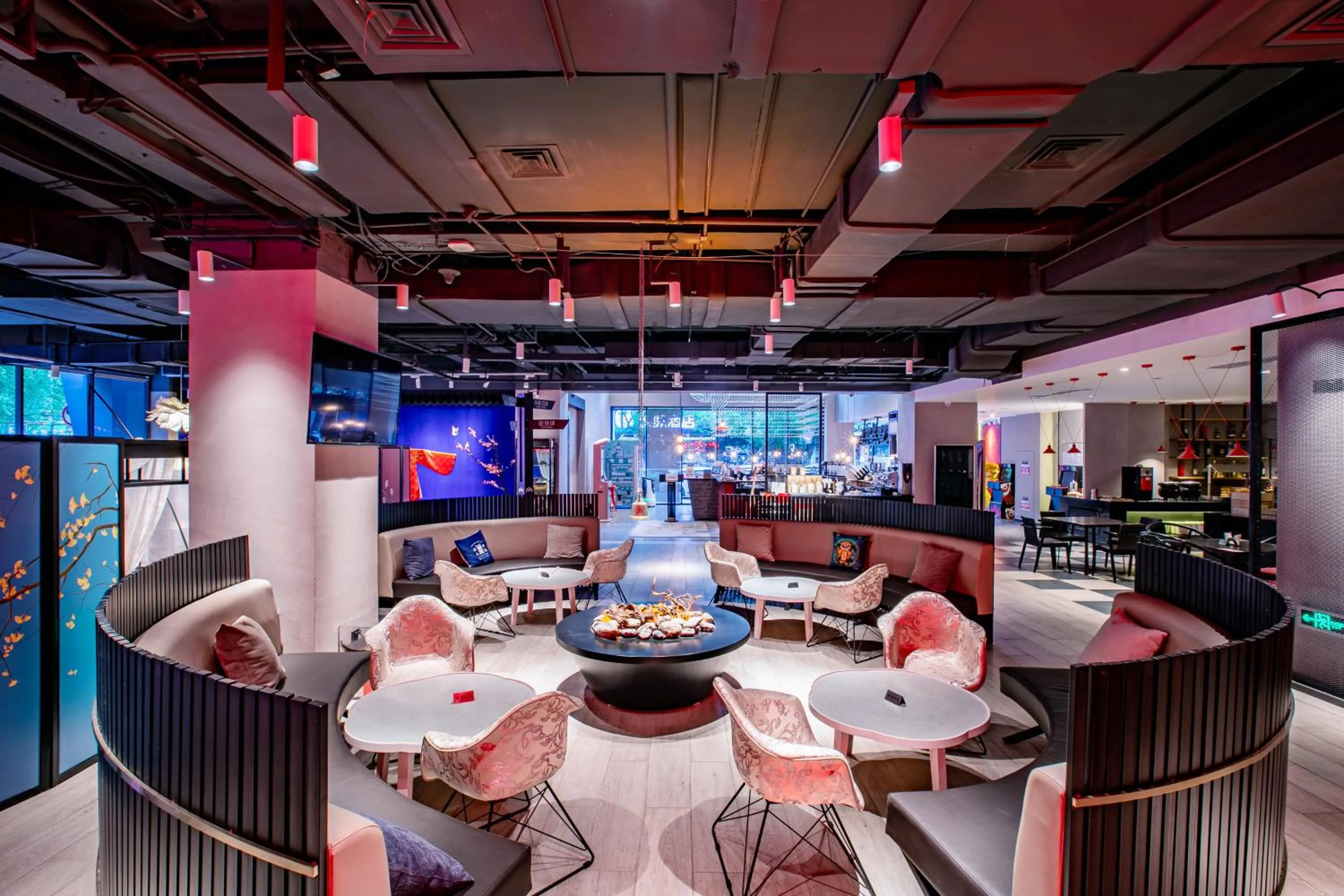 Lobby or reception in Jinmao Hotel Xi'an Downtown ( Bell & Drum Tower)