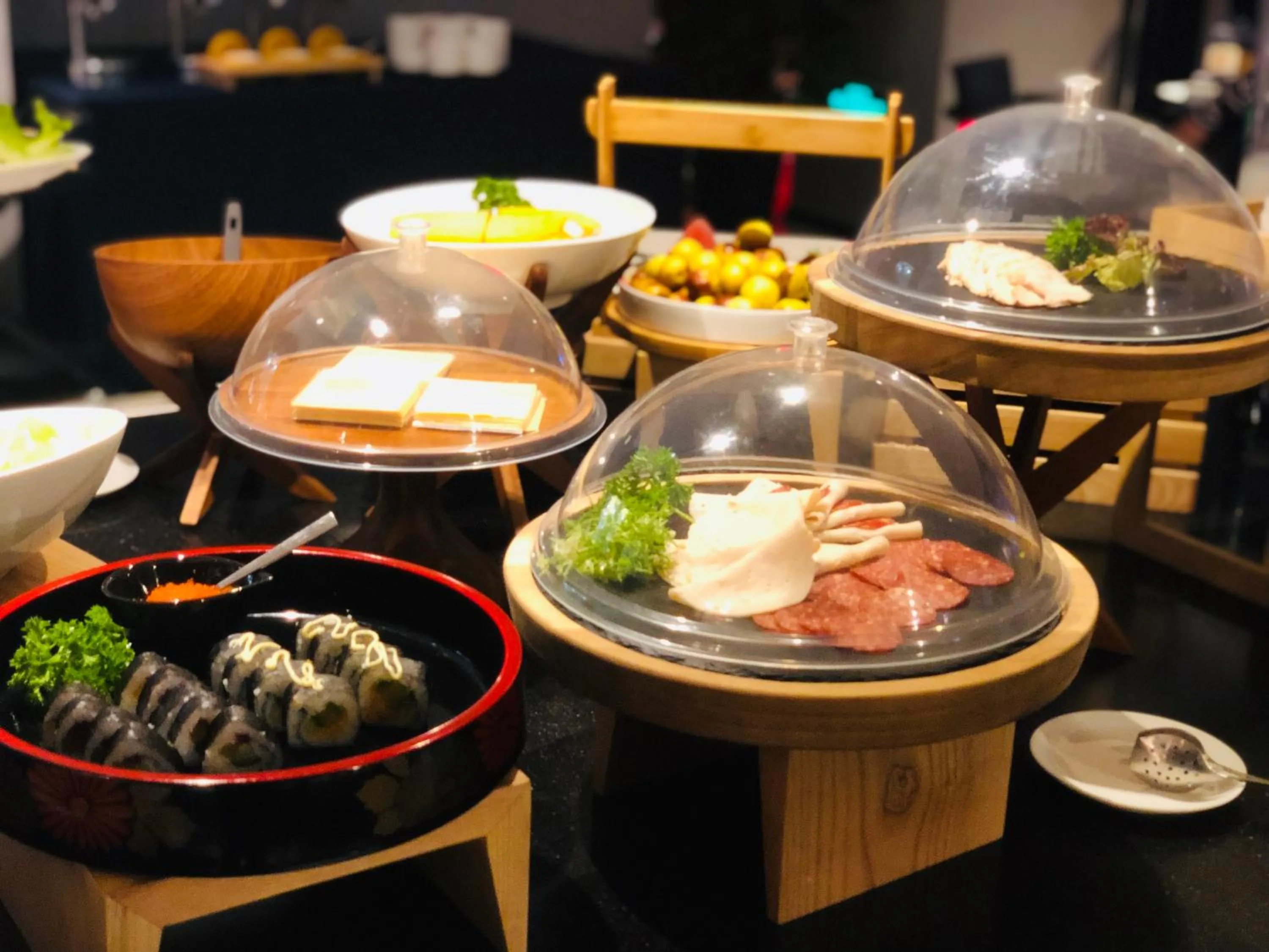 Breakfast in Jinmao Hotel Xi'an Downtown ( Bell & Drum Tower)