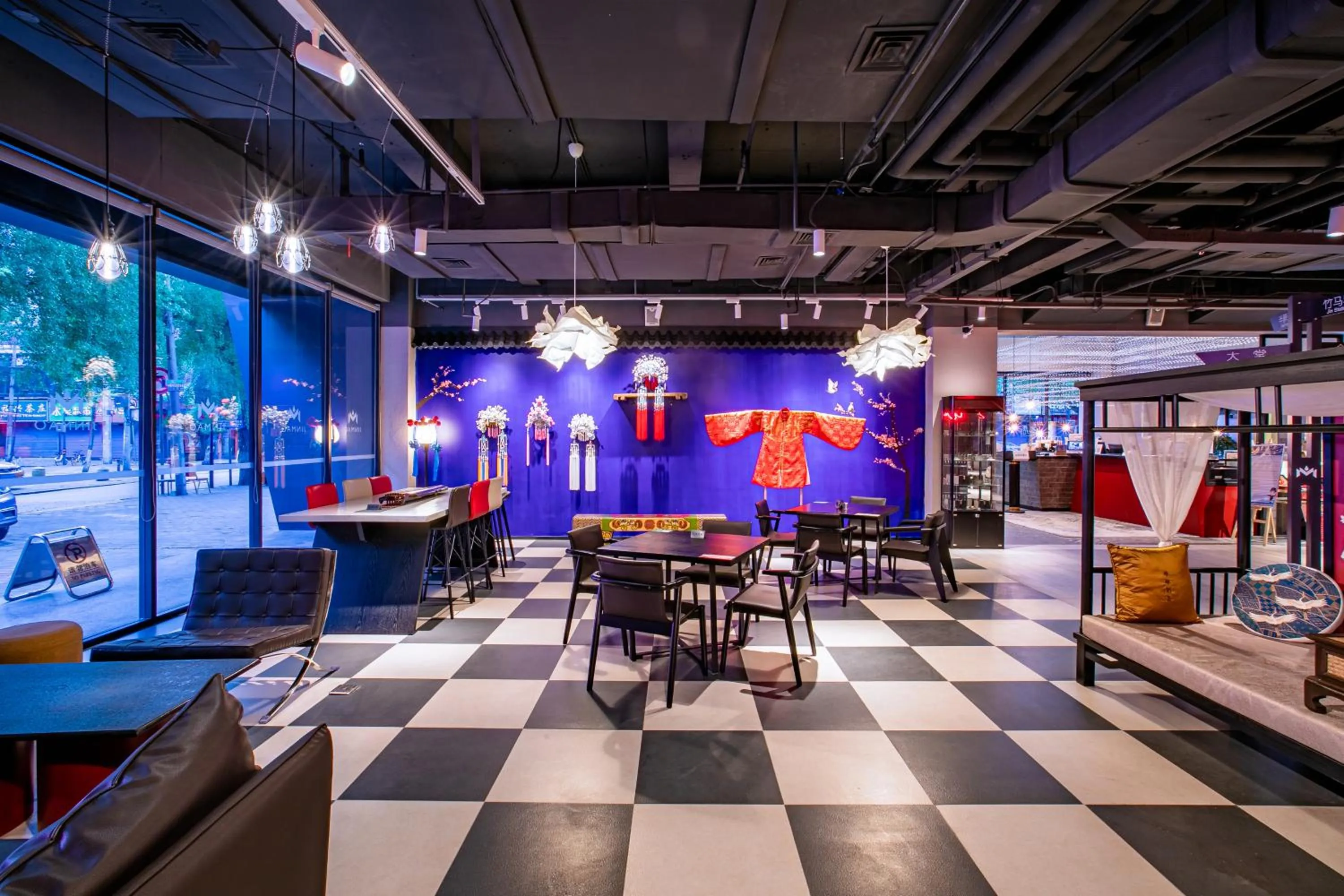 Lobby or reception in Jinmao Hotel Xi'an Downtown ( Bell & Drum Tower)