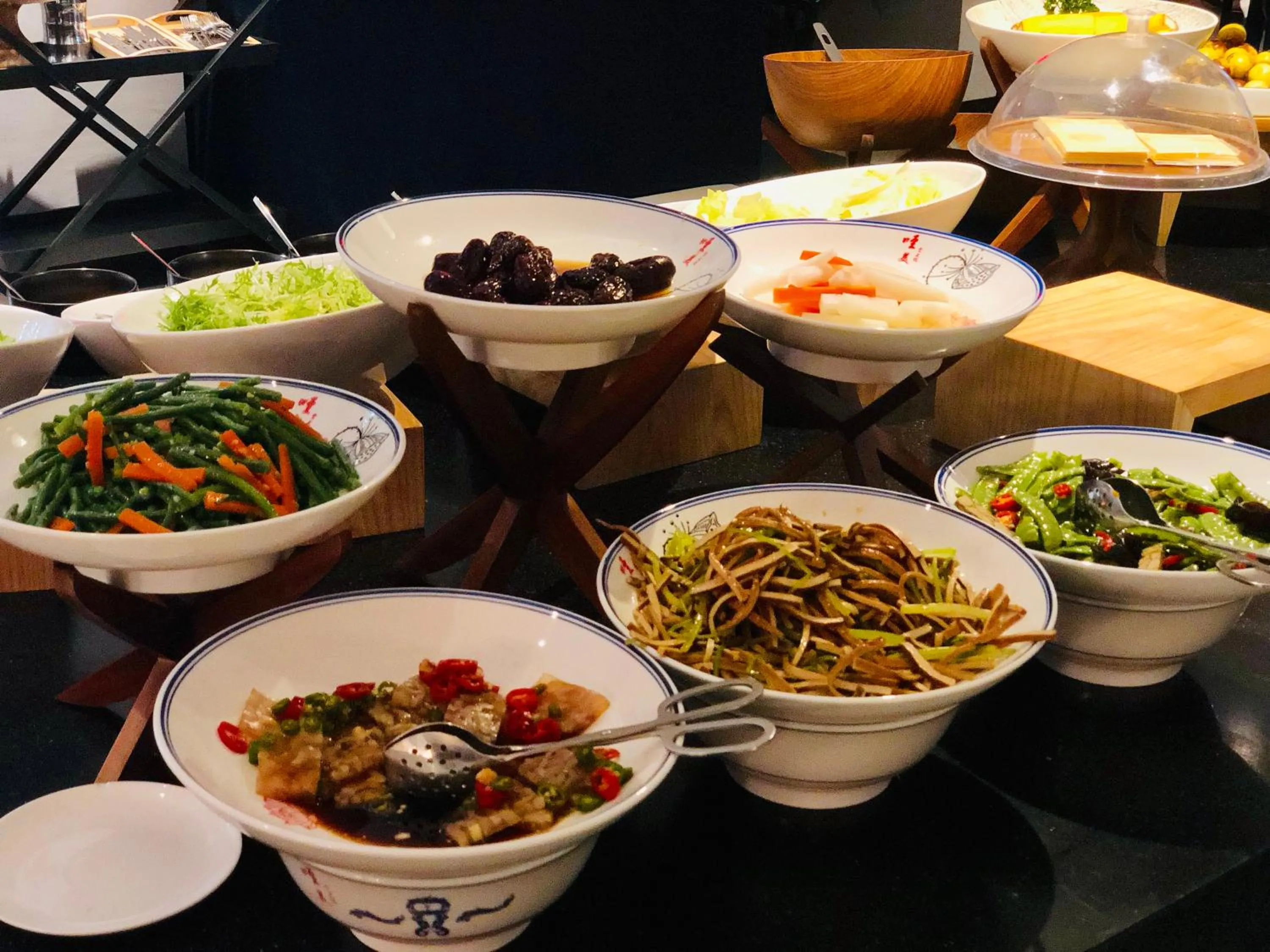 Breakfast in Jinmao Hotel Xi'an Downtown ( Bell & Drum Tower)