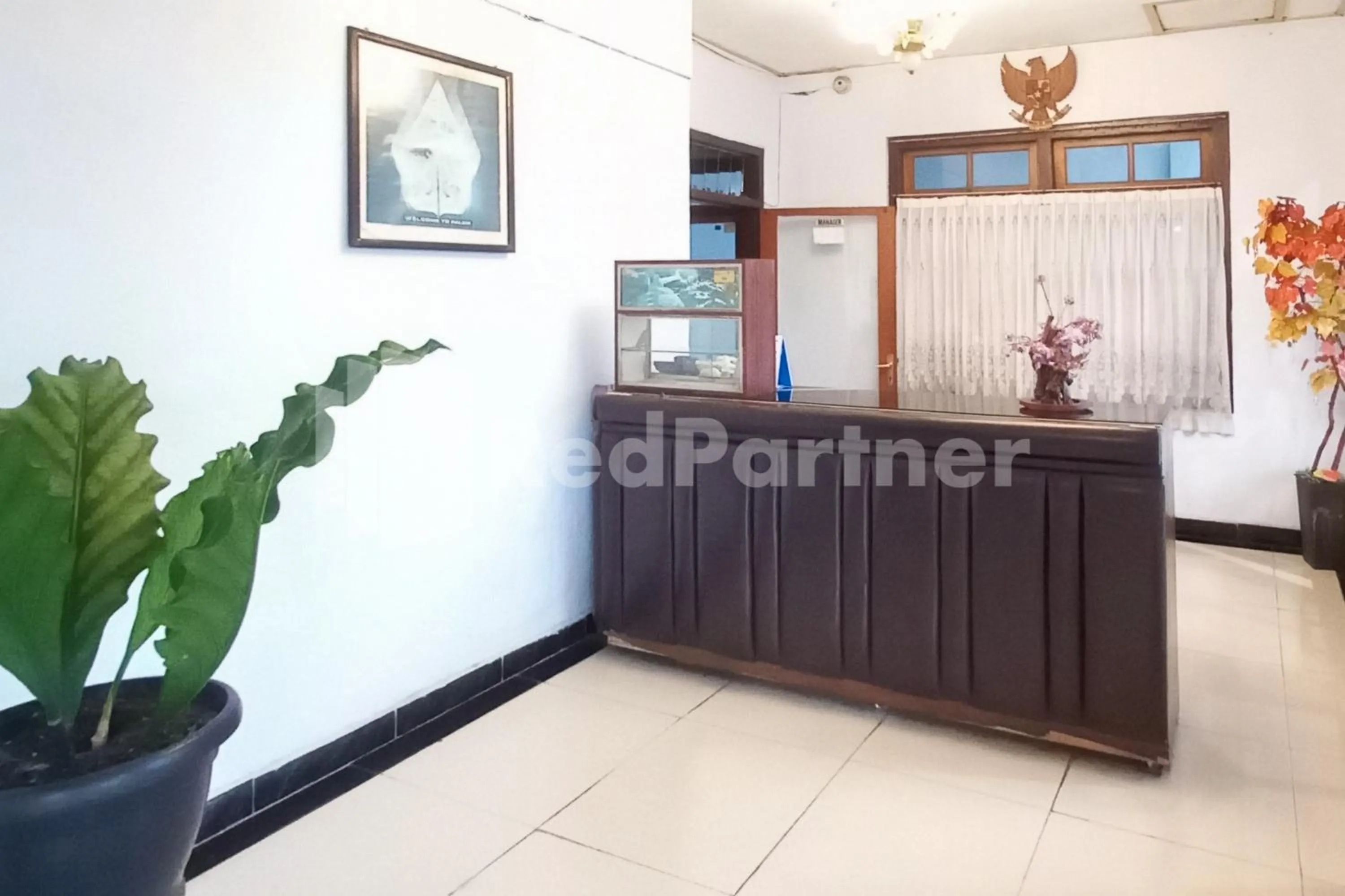 Lobby or reception in Hotel Palem 1 Syariah RedPartner