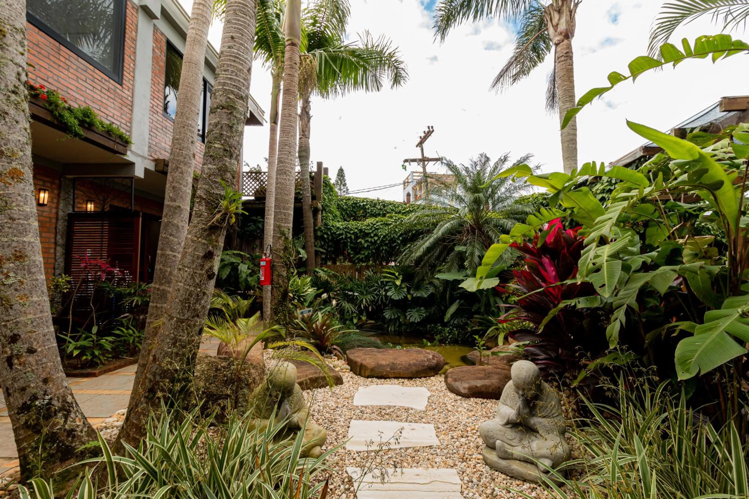 Garden in Pousada Descanso do Rei - Vista Para o Mar & Melhor Localização da Praia do Rosa