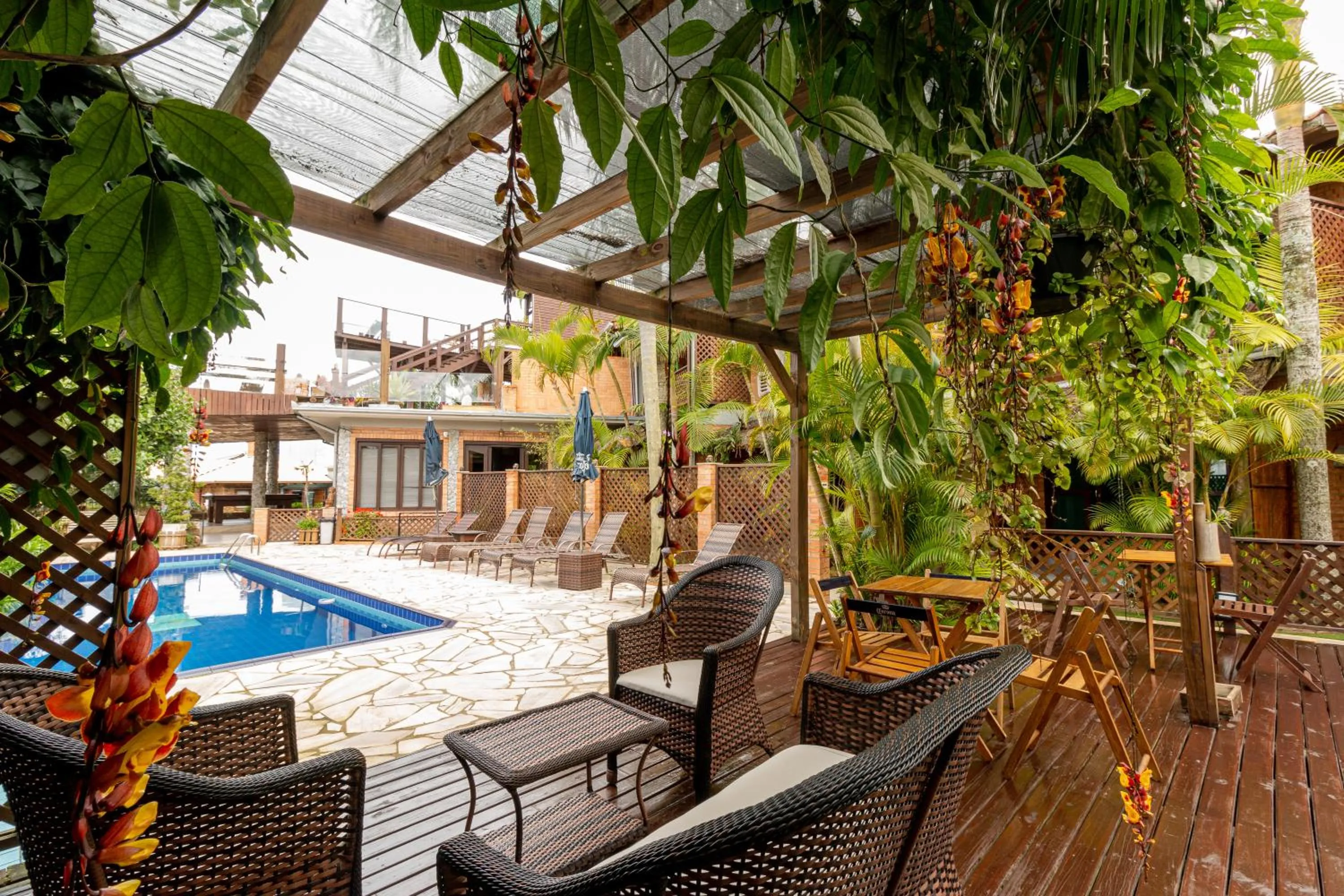 Garden in Pousada Descanso do Rei - Vista Para o Mar & Melhor Localização da Praia do Rosa