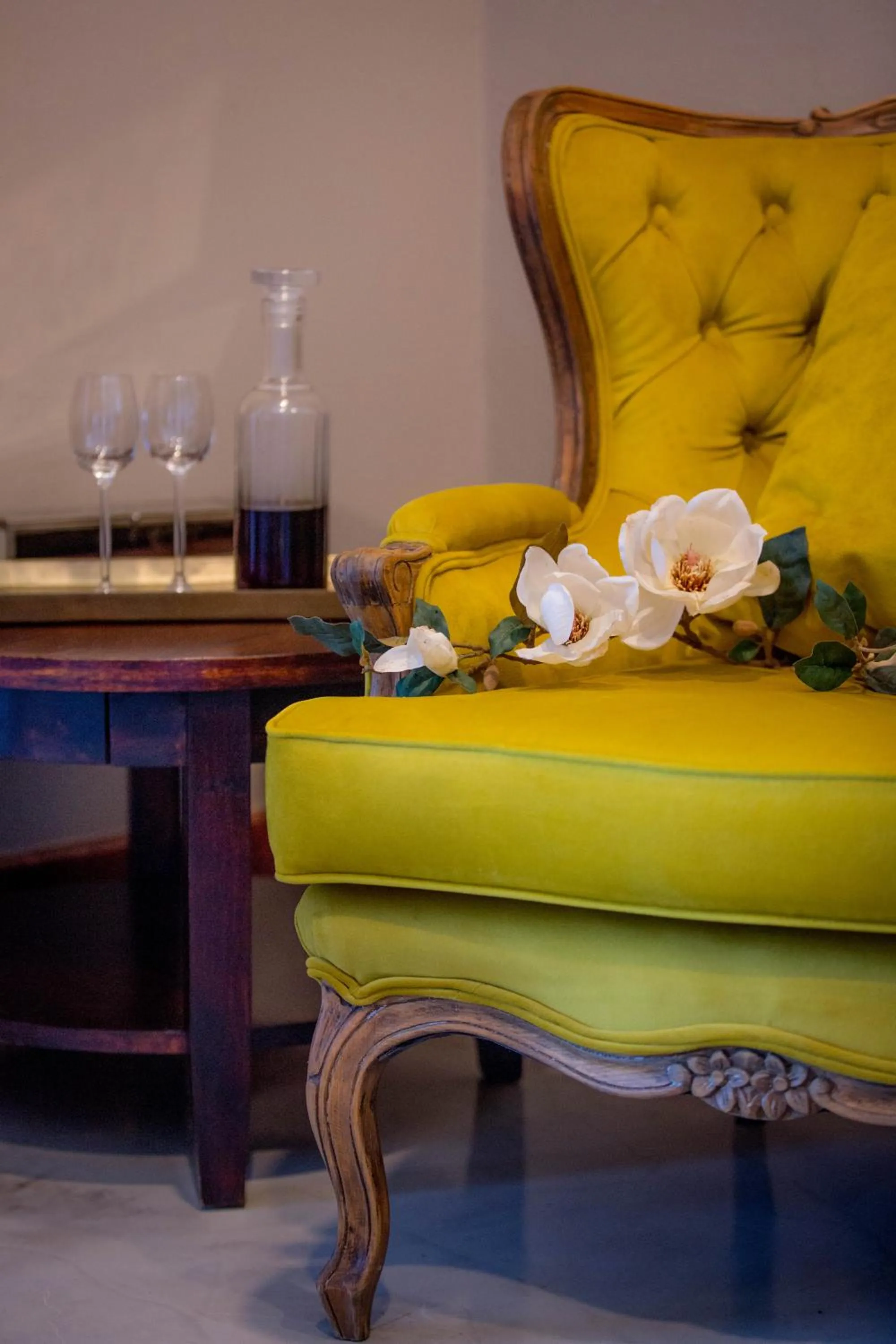 Seating area in The Bohemian Guesthouse