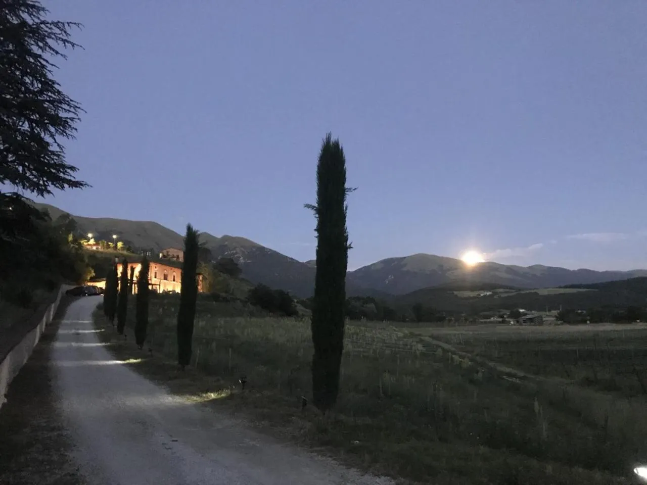 Natural landscape in il casale san martino