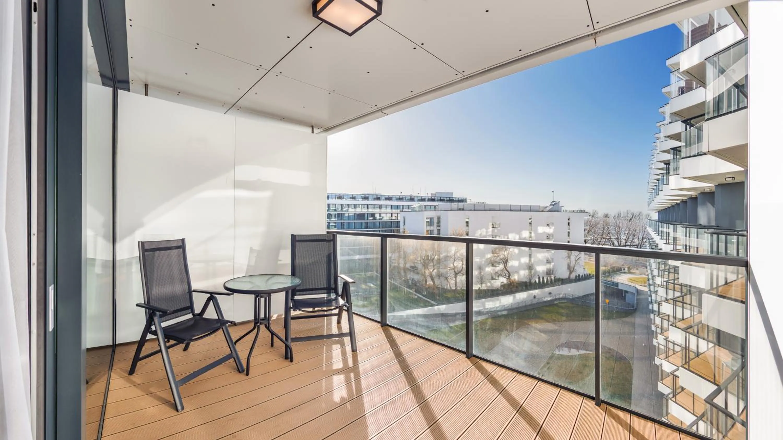 Balcony/Terrace in Seaside Kołobrzeg, Sun & Snow