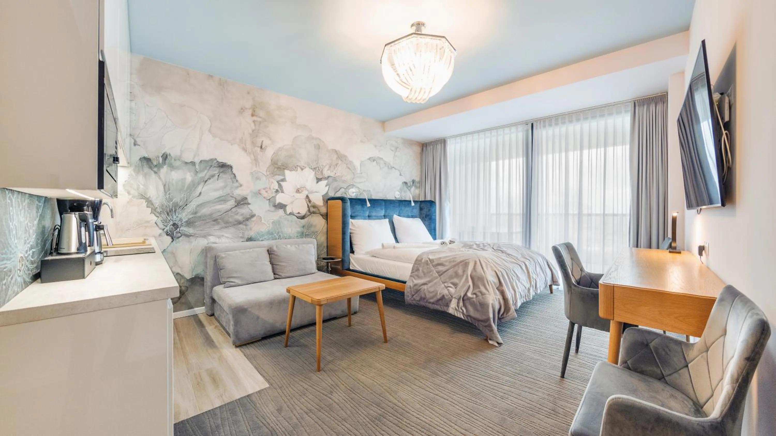 Bed in Seaside Kołobrzeg, Sun & Snow