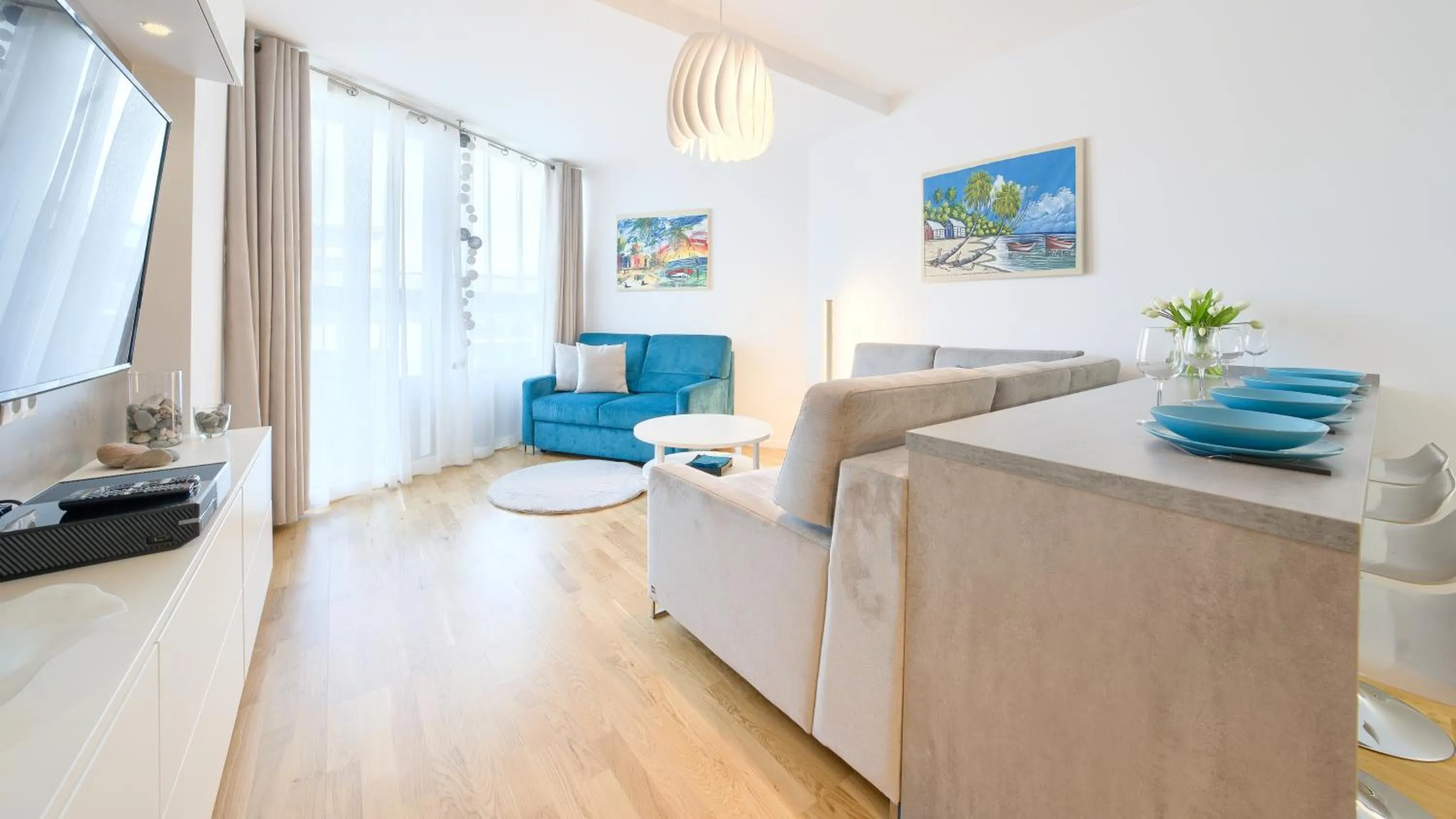 TV and multimedia, Bed in Seaside Kołobrzeg, Sun & Snow