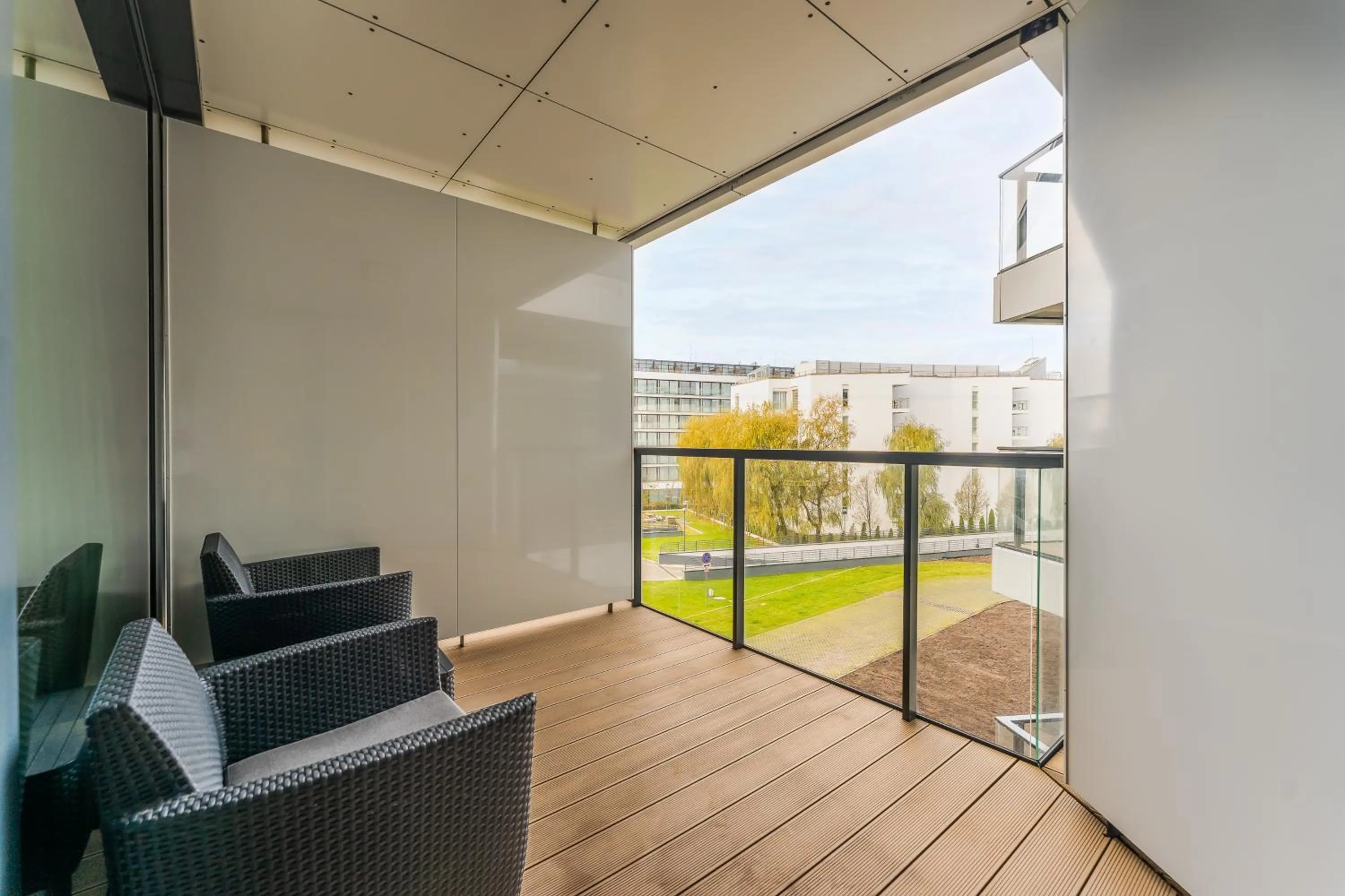 Balcony/Terrace in Seaside Kołobrzeg, Sun & Snow