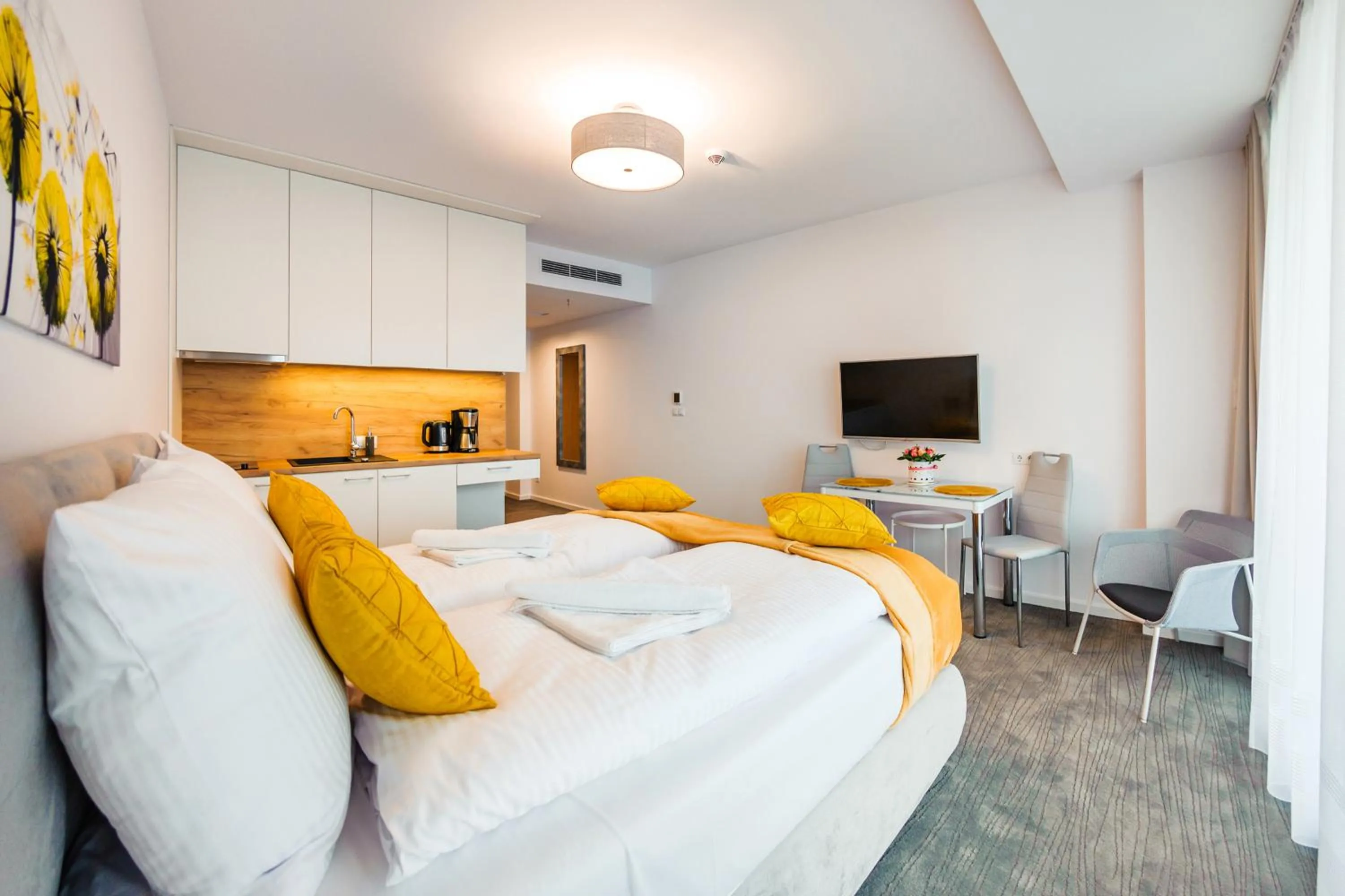 TV and multimedia, Bed in Seaside Kołobrzeg, Sun & Snow