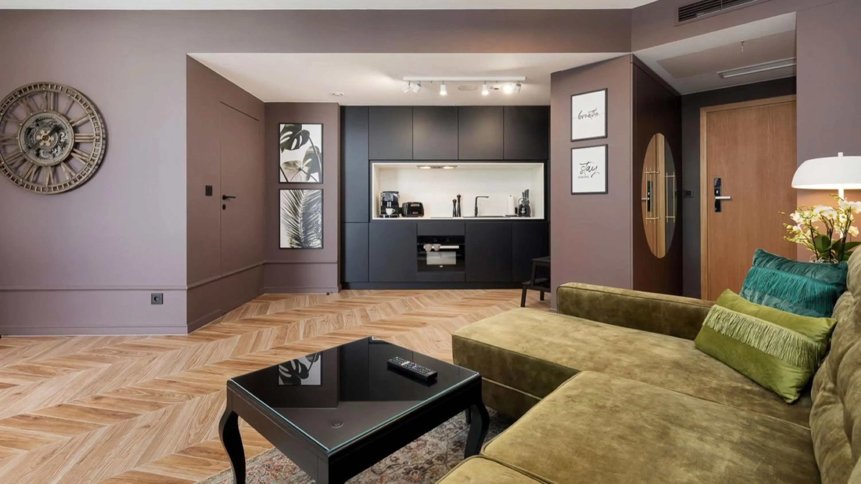 Kitchen or kitchenette in Seaside Kołobrzeg, Sun & Snow