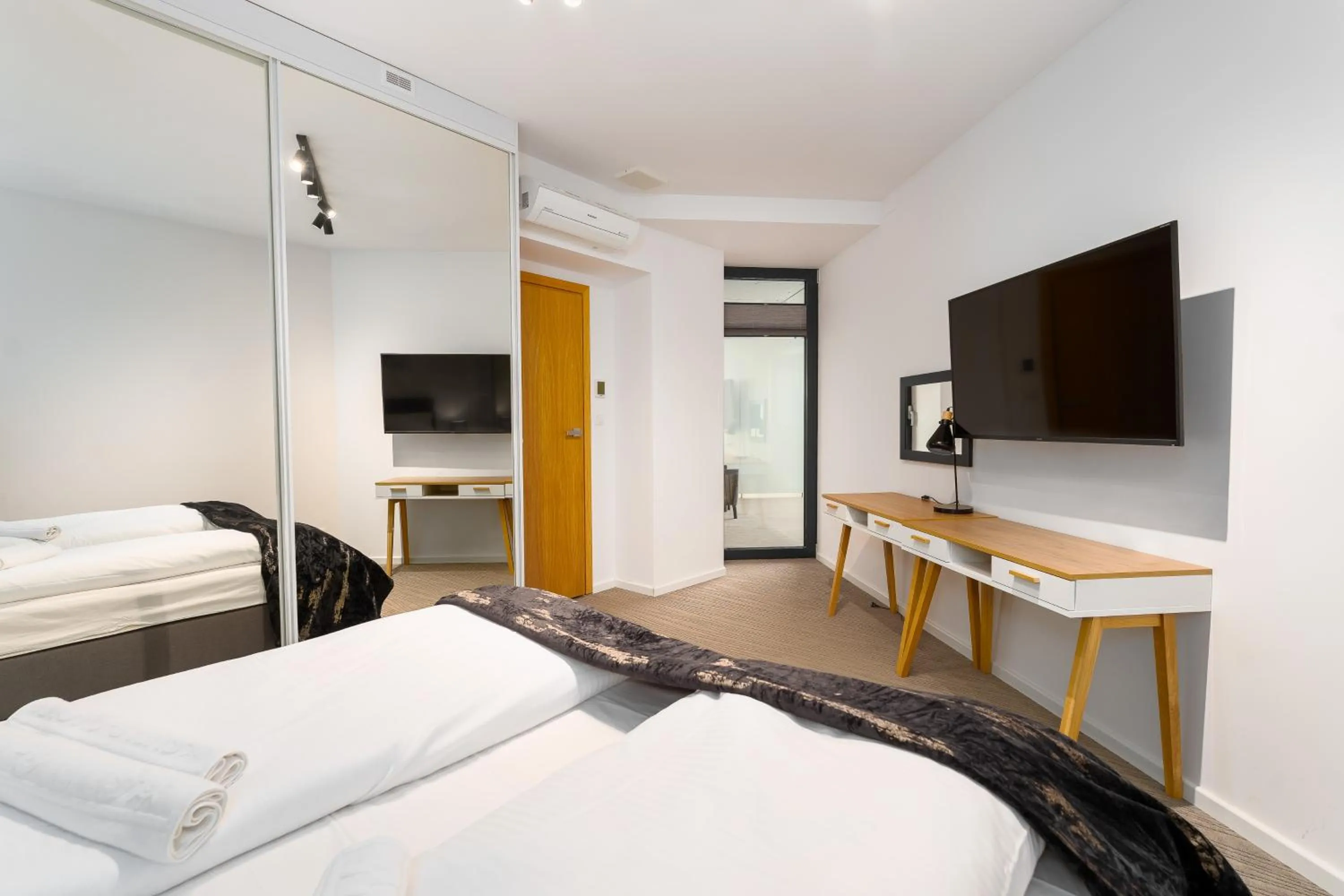 Bed in Seaside Kołobrzeg, Sun & Snow