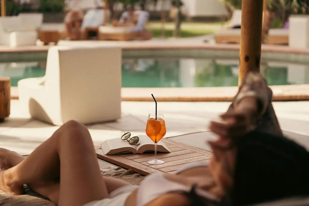 sunbed in Hotel Pilalidis