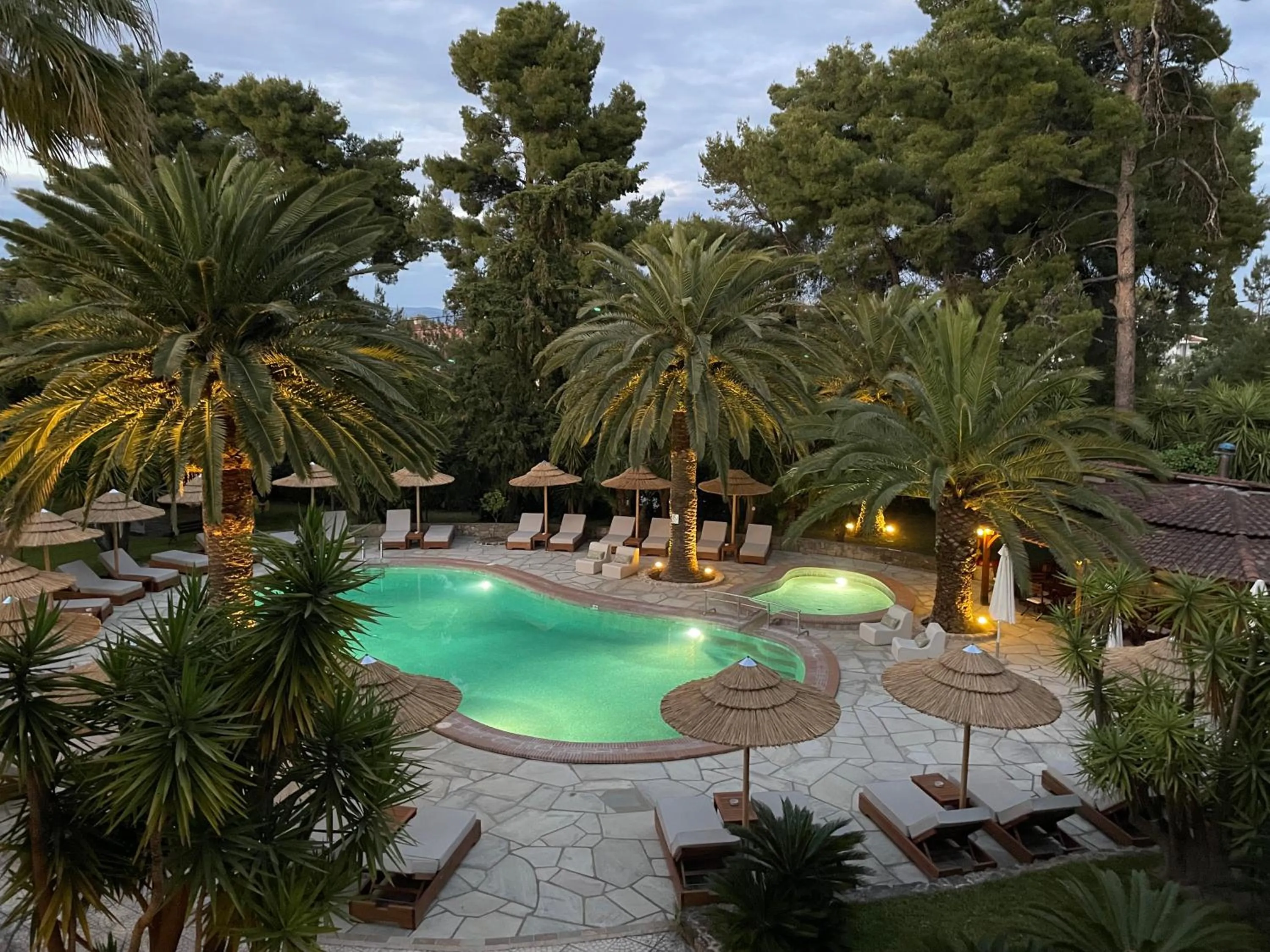 Swimming pool in Hotel Pilalidis