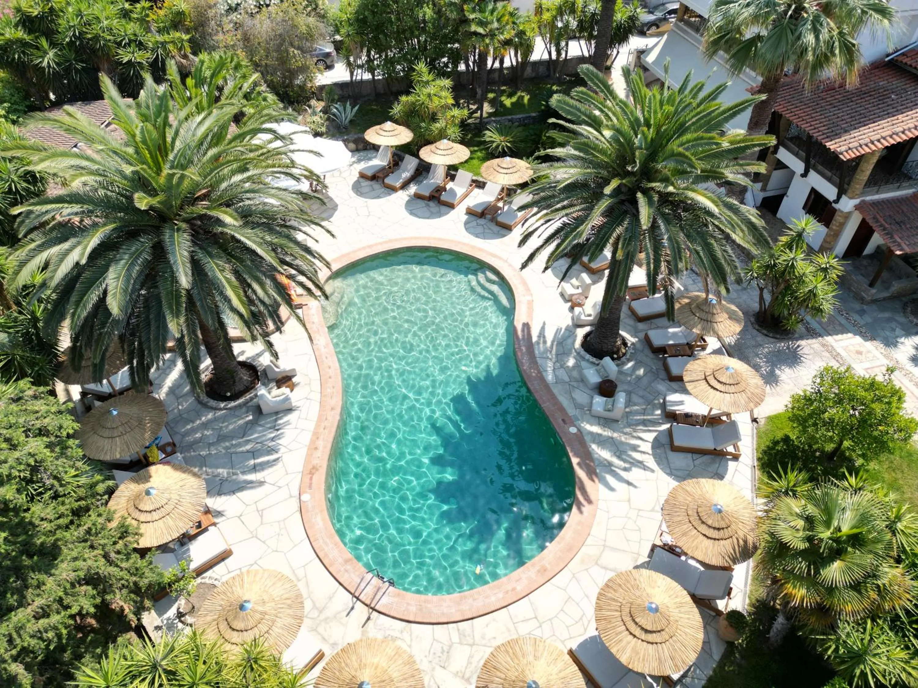 Swimming pool in Hotel Pilalidis