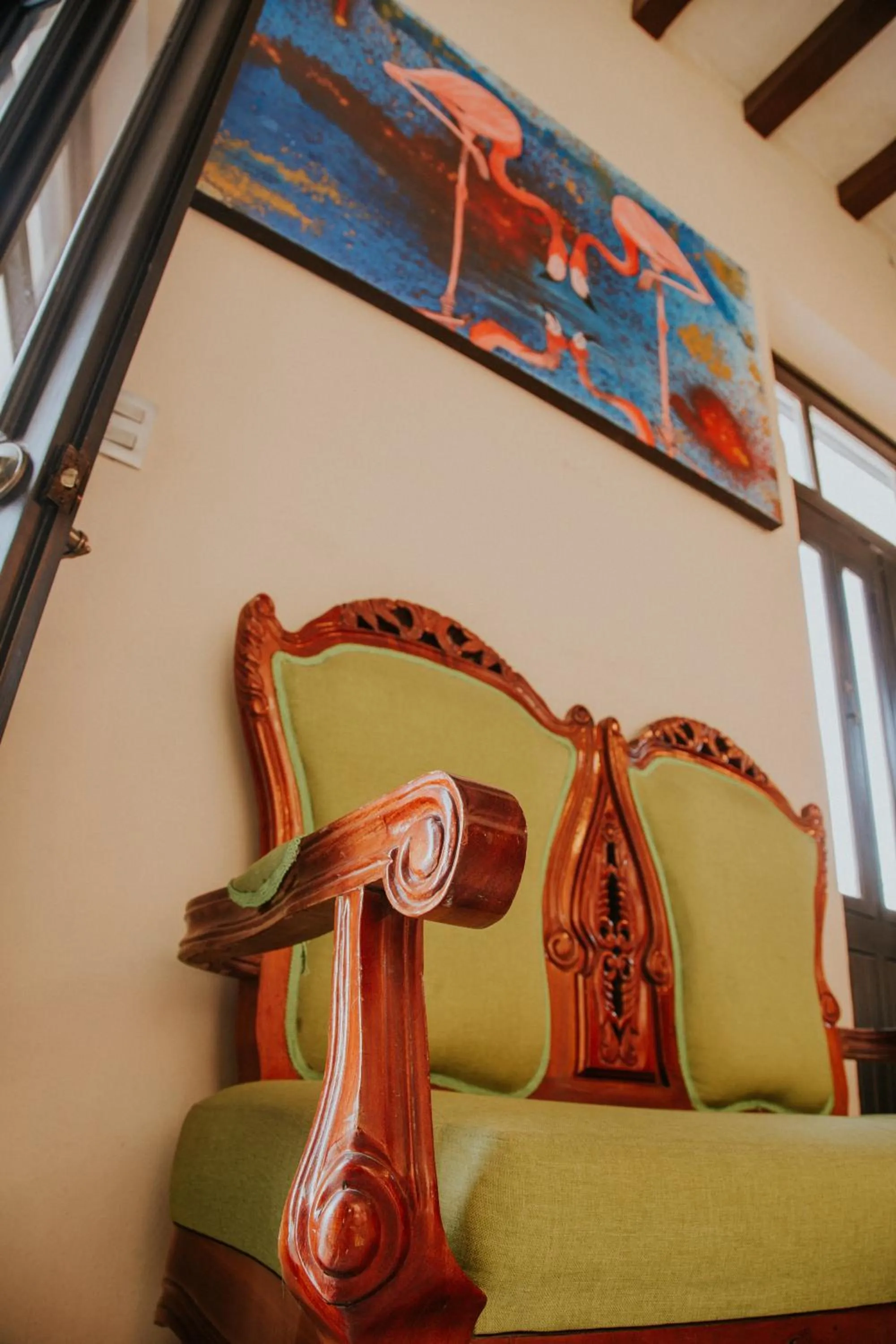 Decorative detail in Hotel Holly