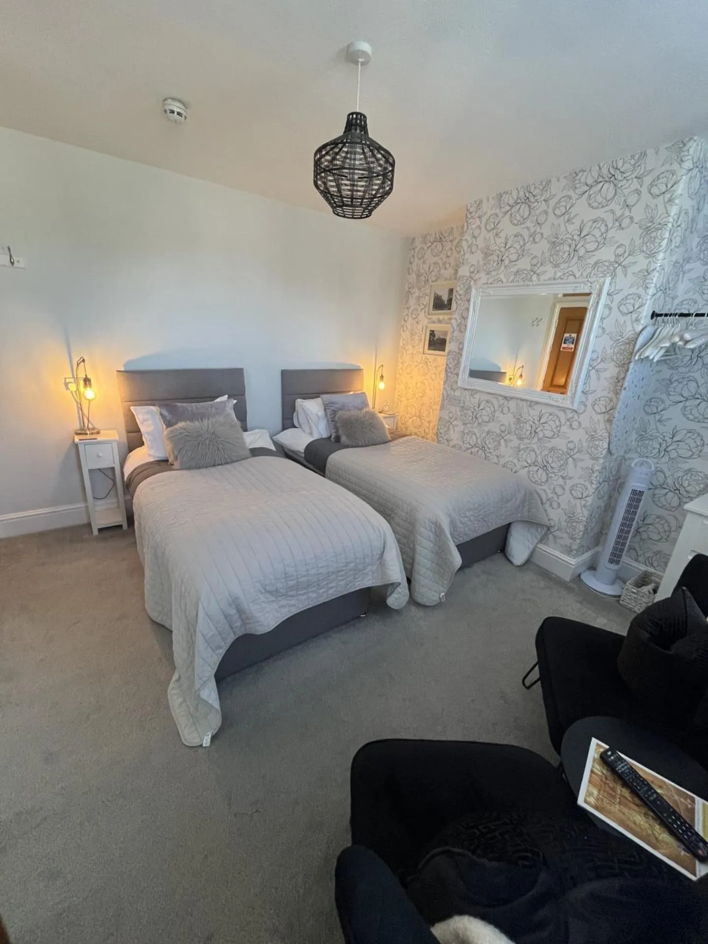 Bedroom, Bed in The Glastonbury Townhouse B&B