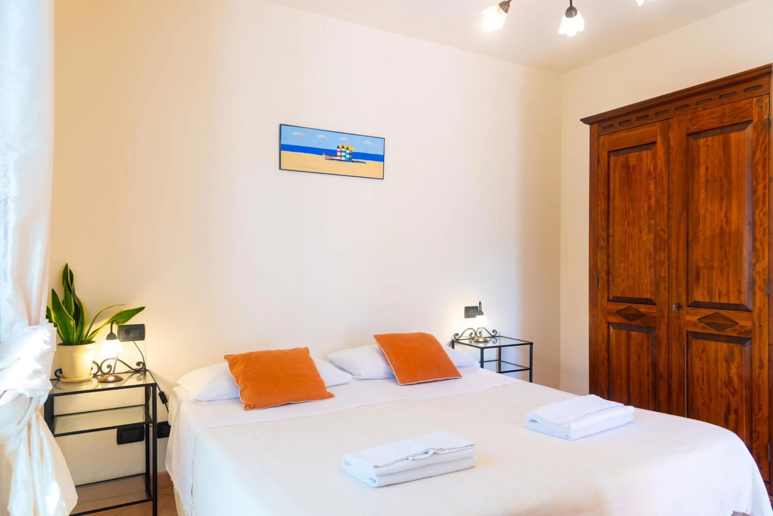 Bedroom, Bed in Villa Gaia