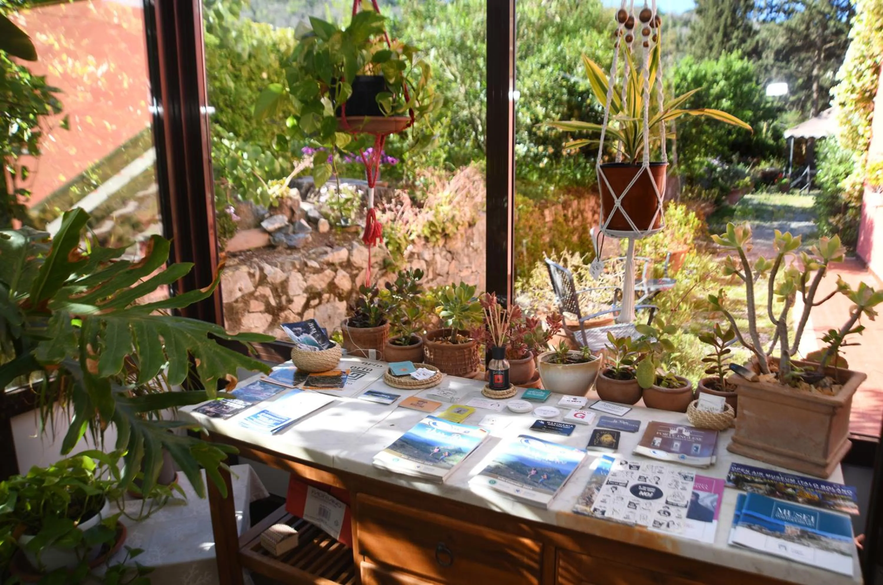 Lobby or reception in Villa Gaia