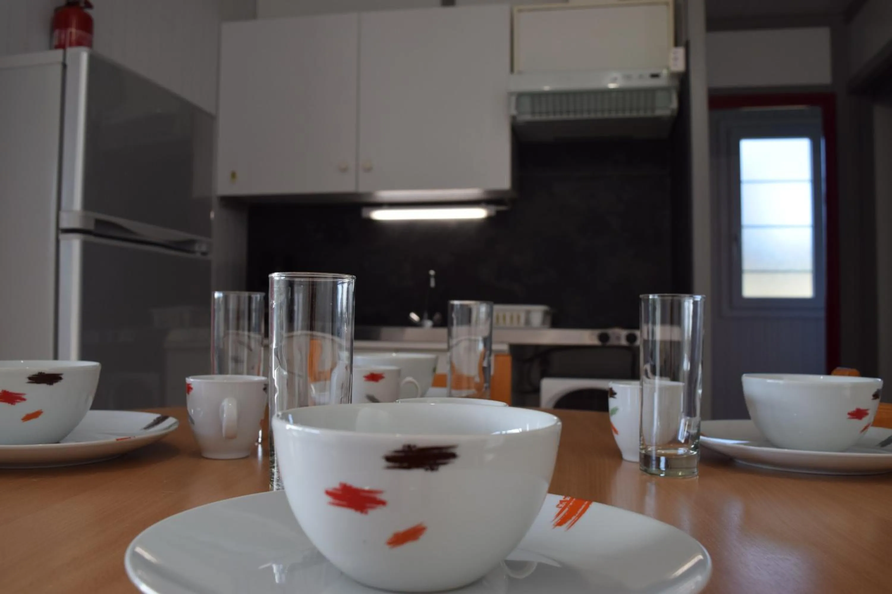 Kitchen or kitchenette in Camping - Village Vacances du Lac