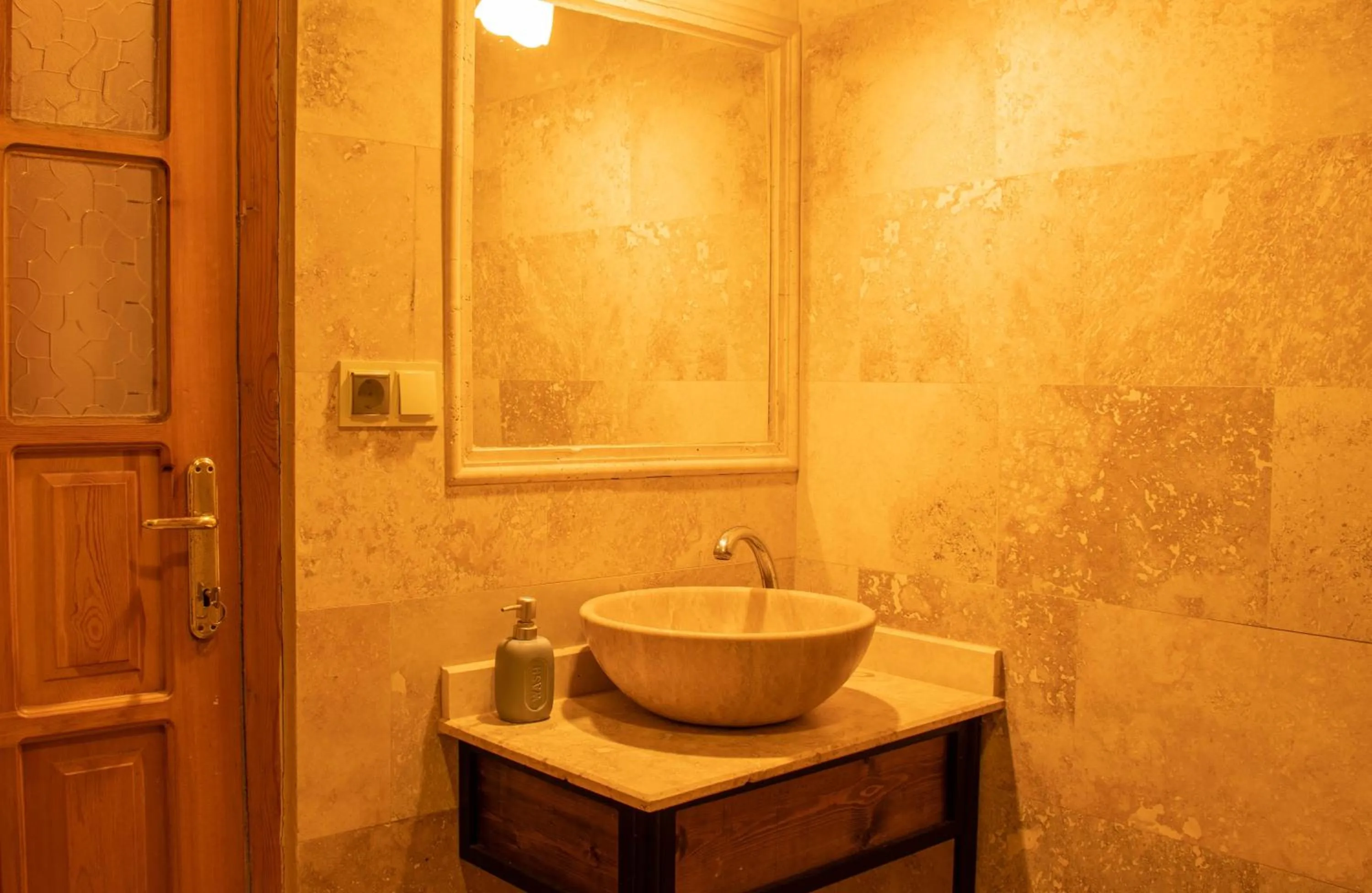 Bathroom in Luwian Stone House