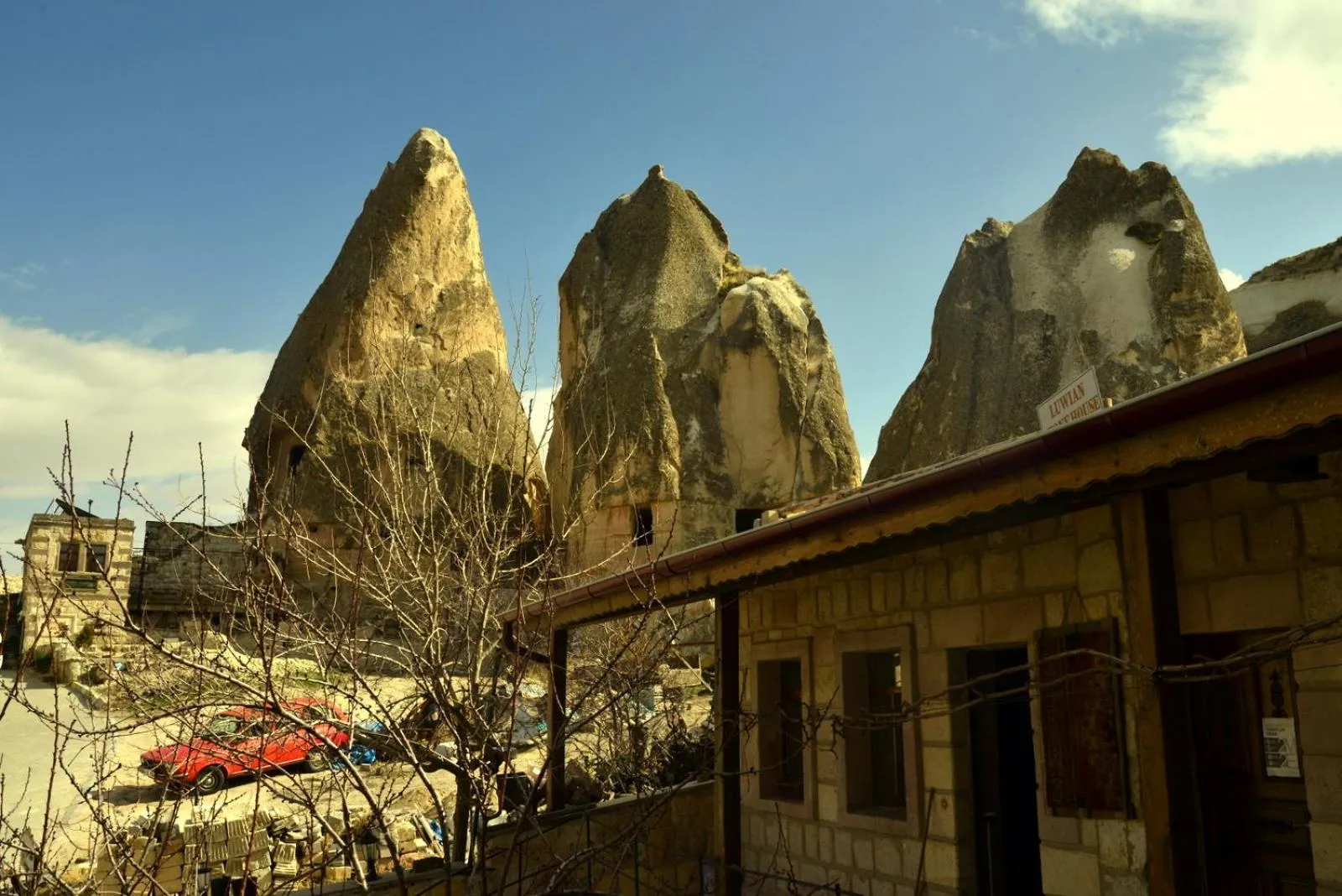 Garden view in Luwian Stone House