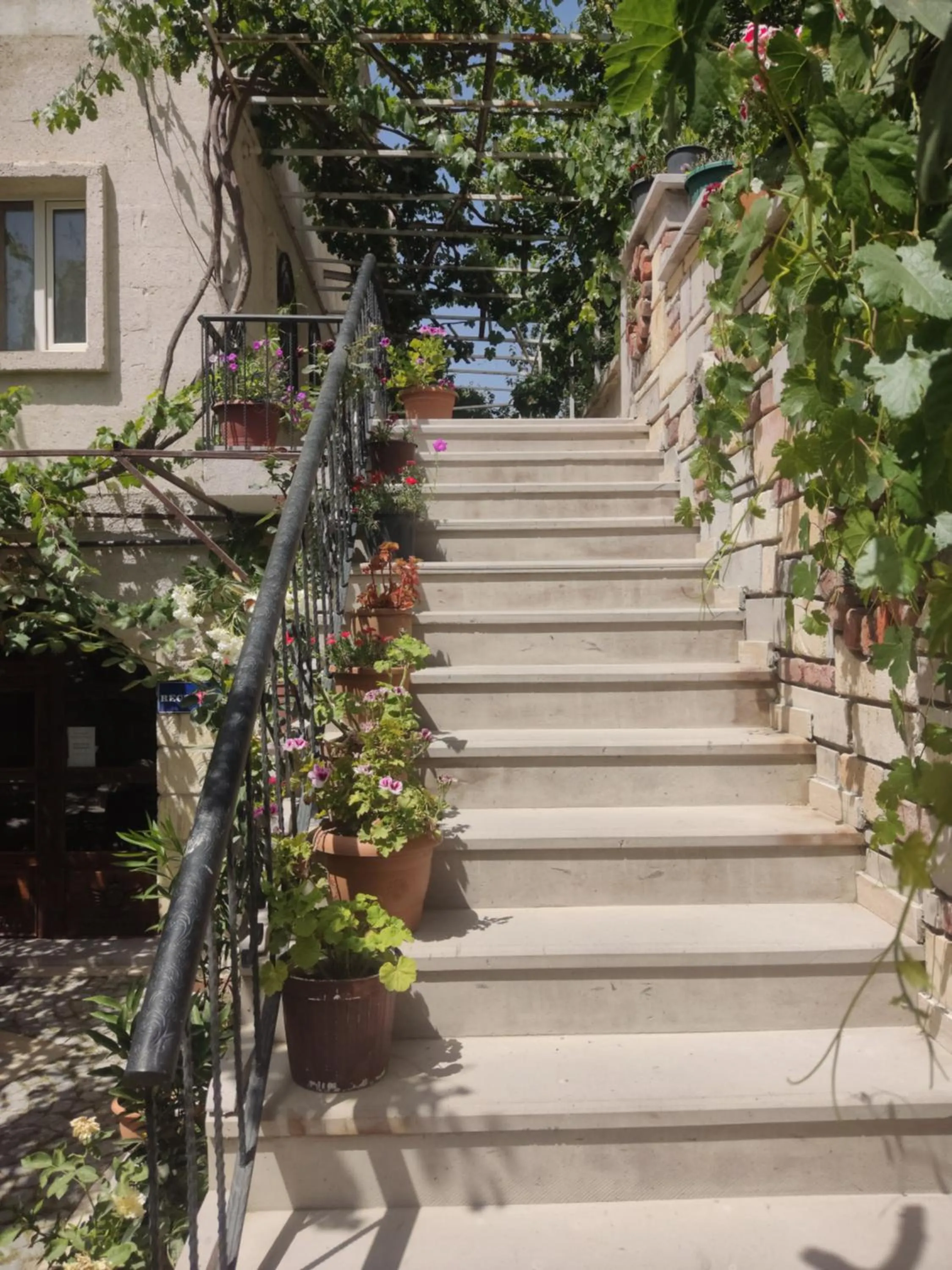 Quiet street view in Luwian Stone House