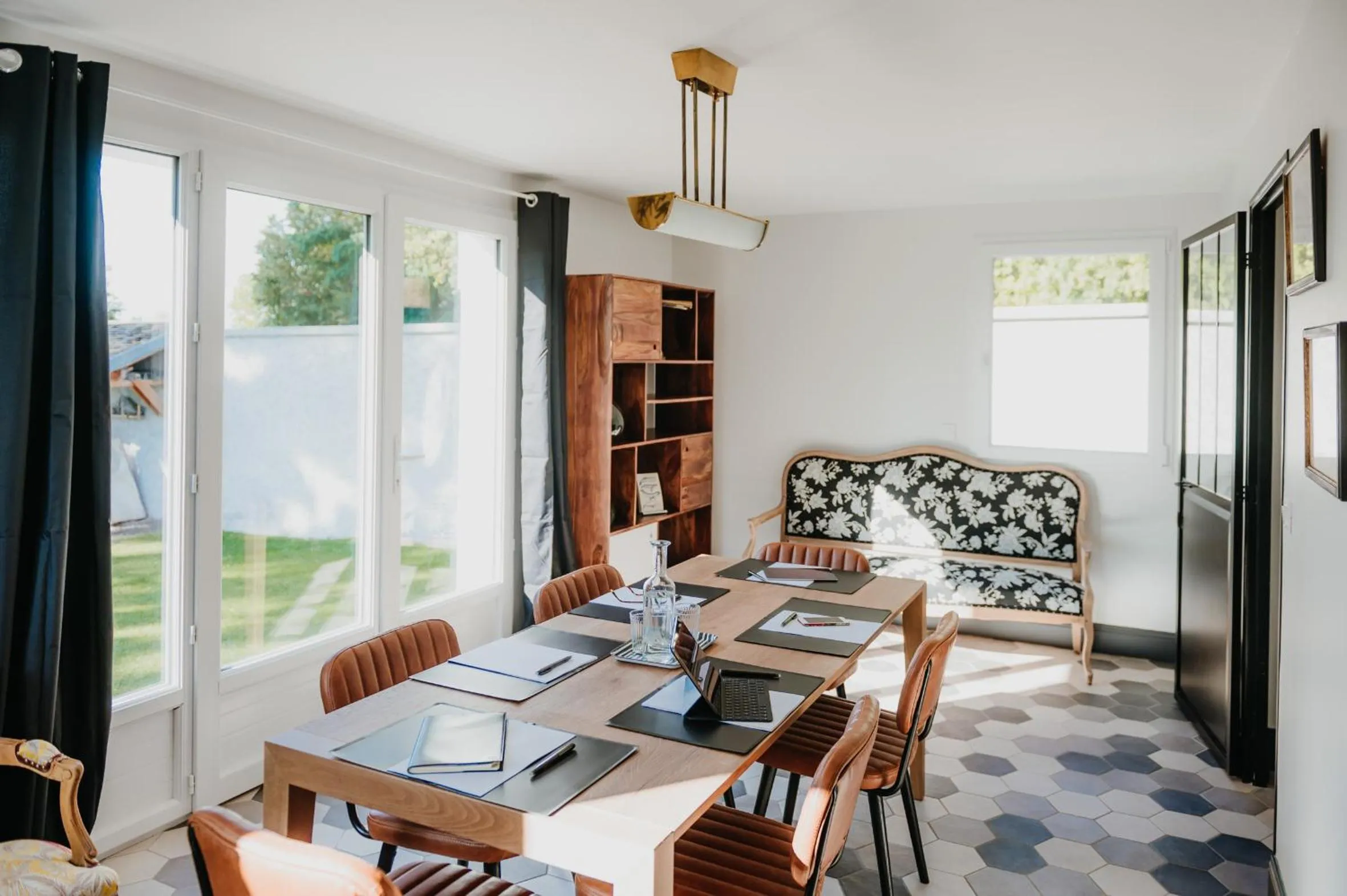 Meeting/conference room in La Maison Augustine