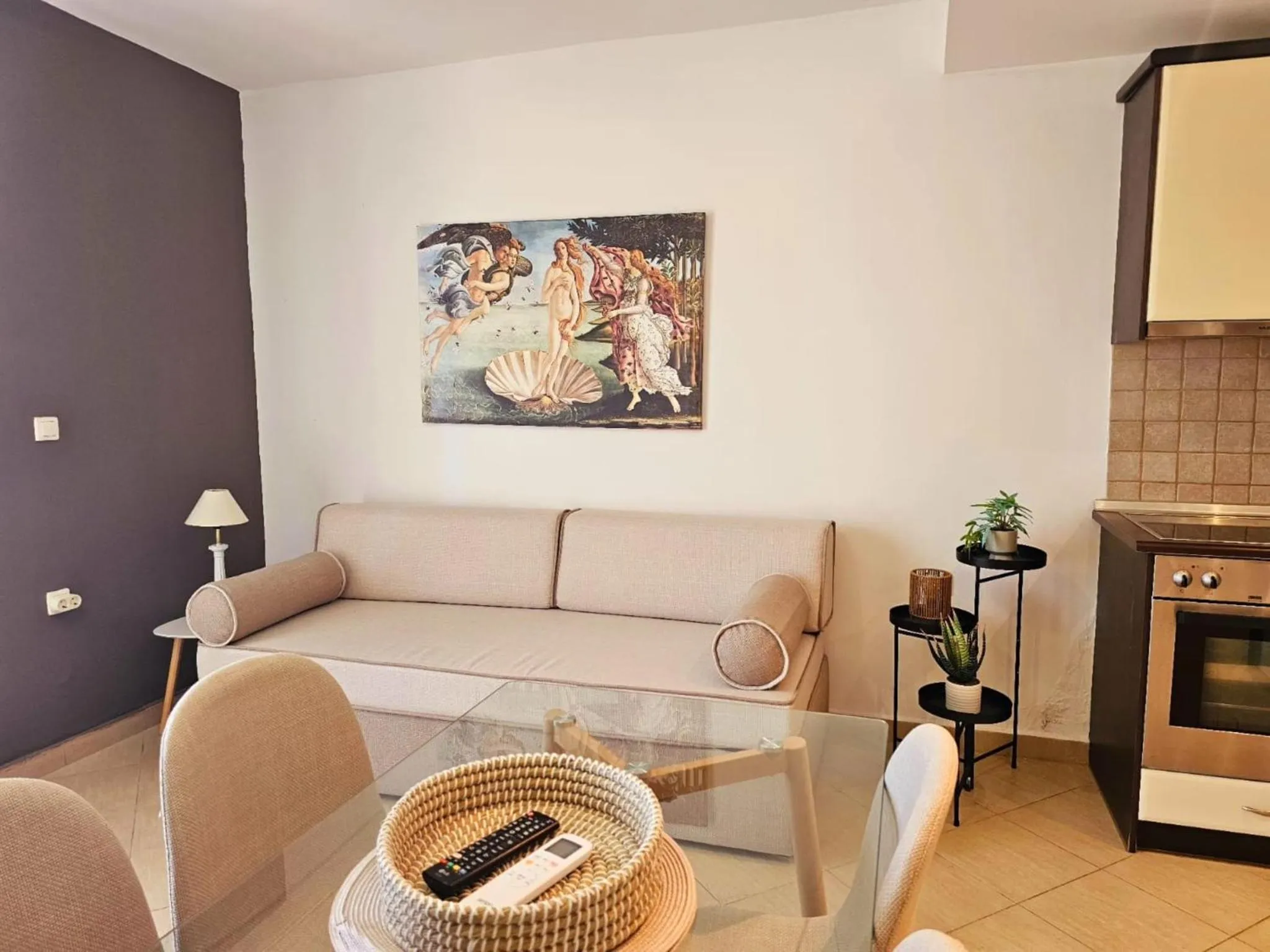 Living room in Corfu Glyfada Menigos Resort 22