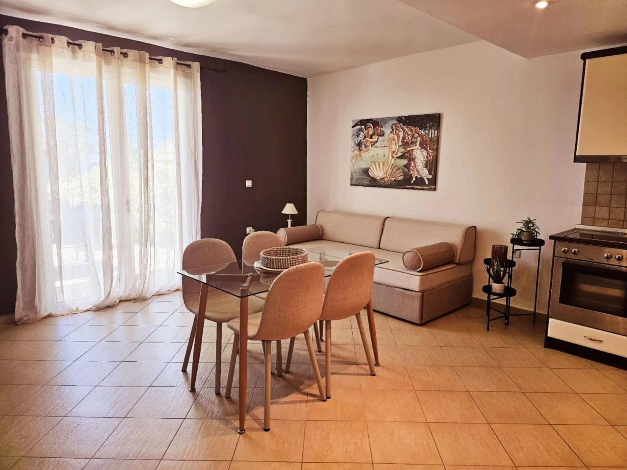 Living room in Corfu Glyfada Menigos Resort 22