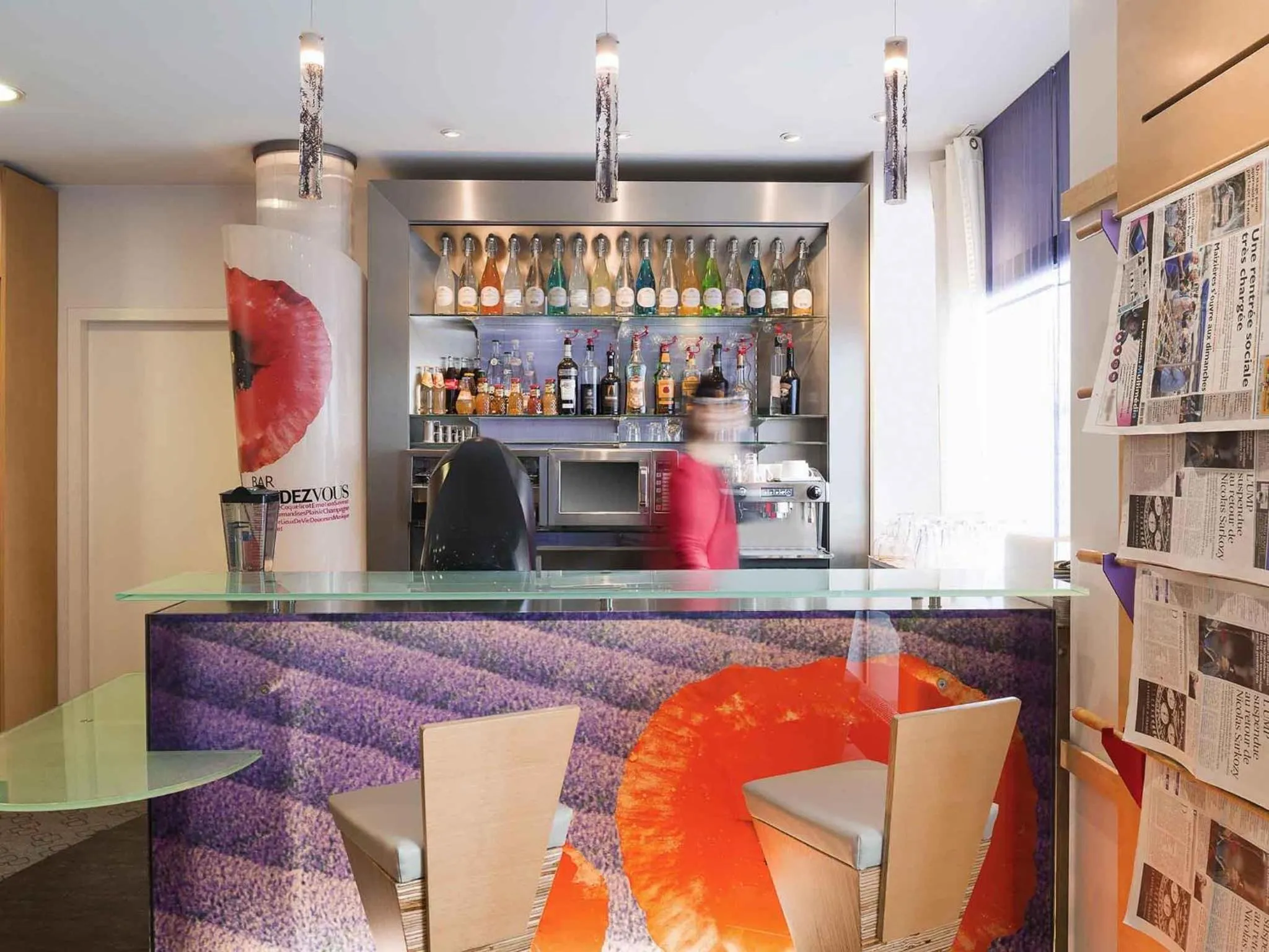 Lounge or bar in ibis Metz Centre Gare