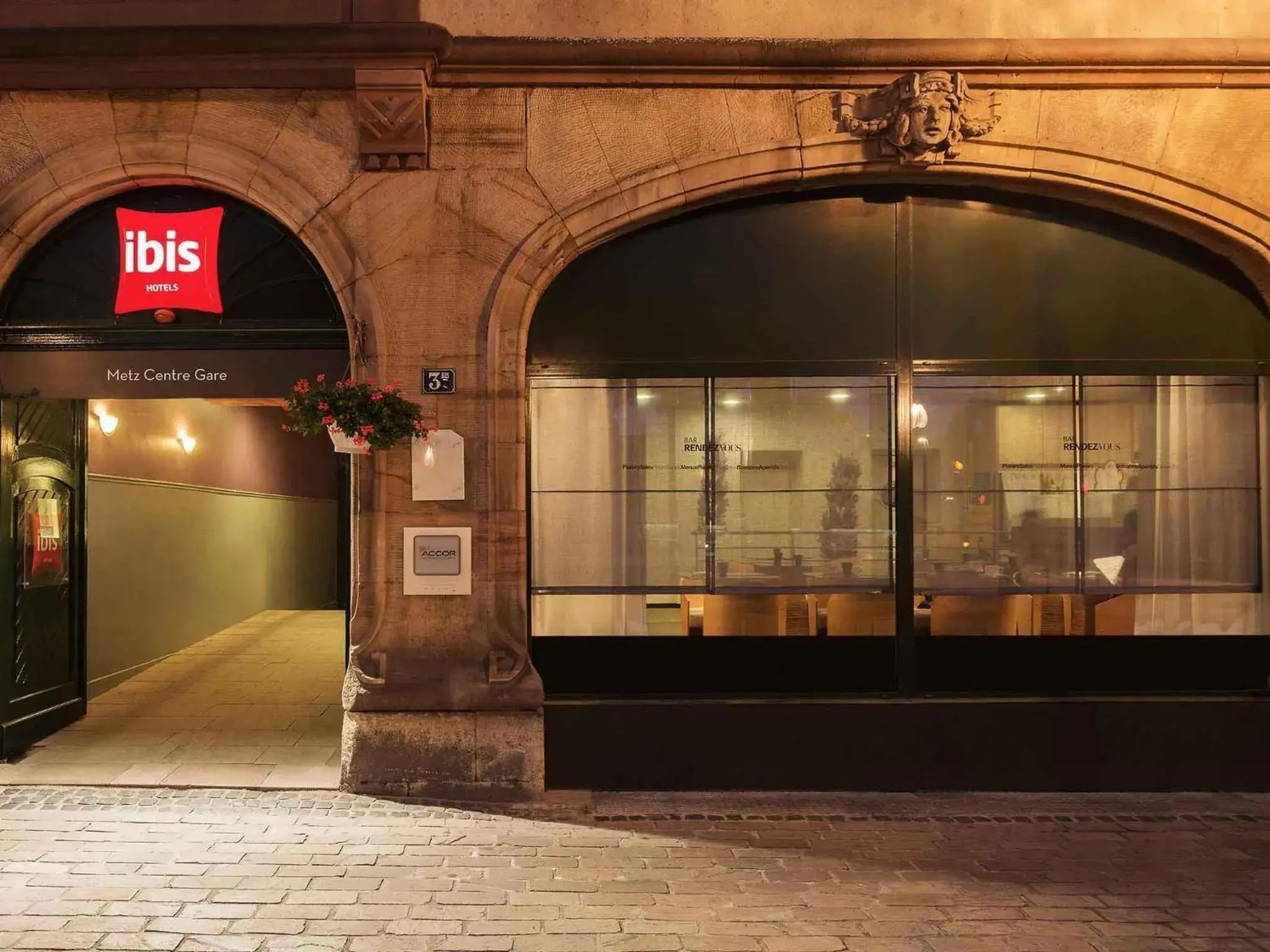 Property building in ibis Metz Centre Gare Property building in ibis Metz Centre Gare