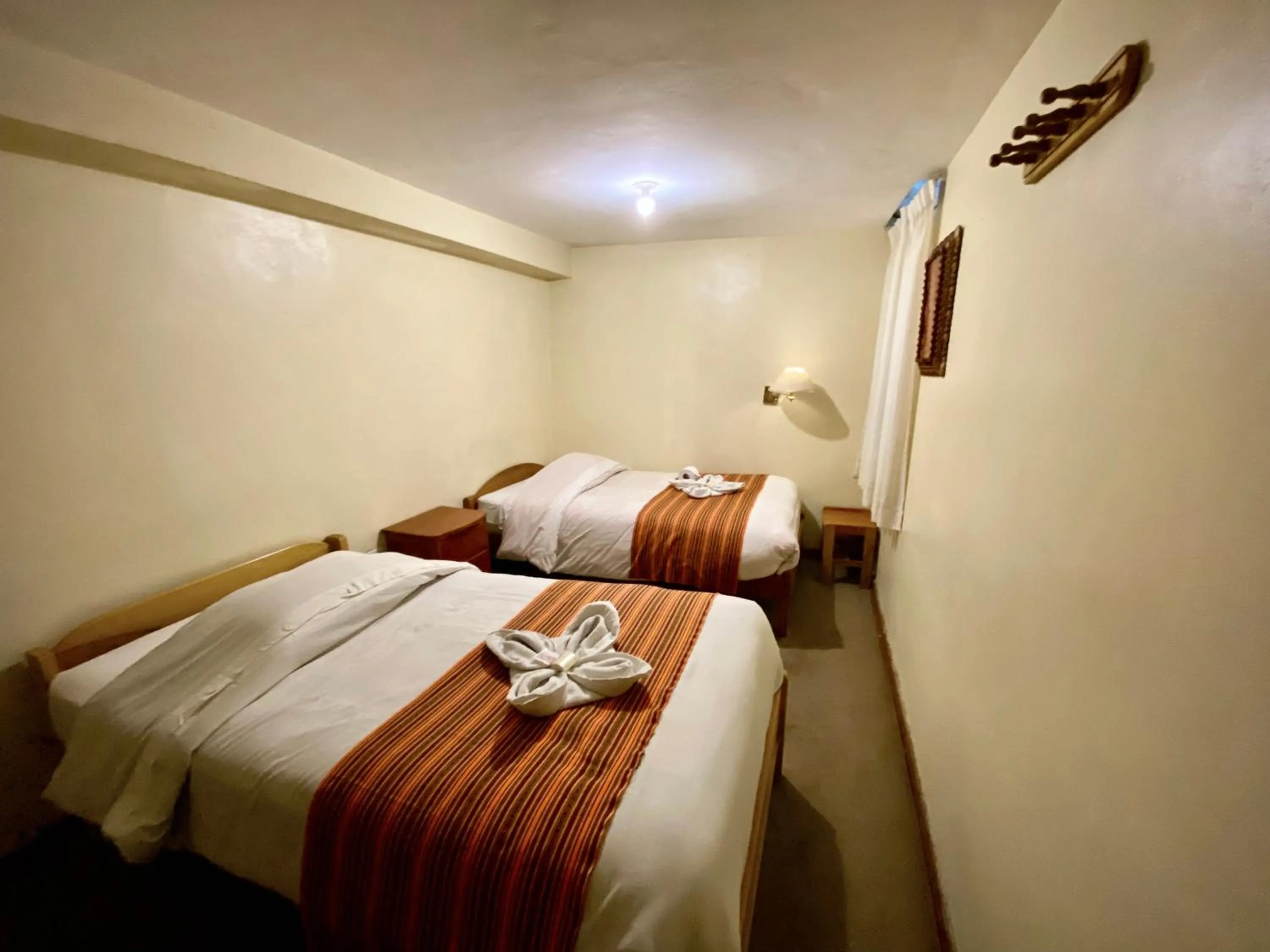 Bed in Andean Dreams Hotel