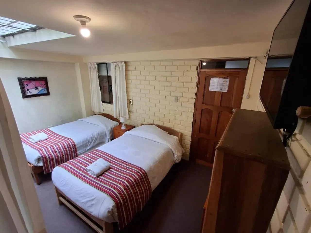Twin Room in Andean Dreams Hotel Twin Room in Andean Dreams Hotel