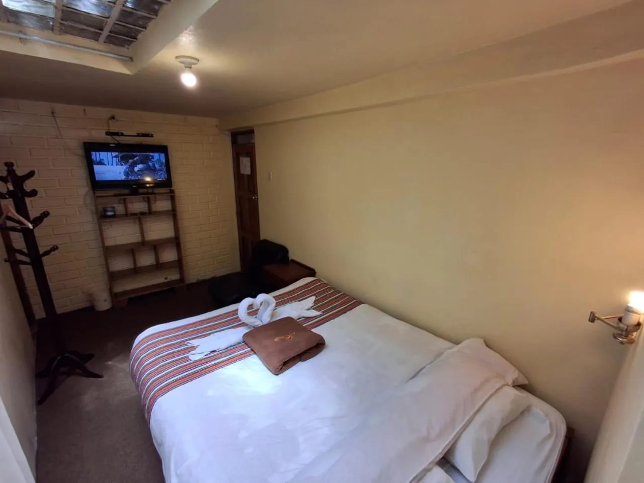 Bed in Andean Dreams Hotel