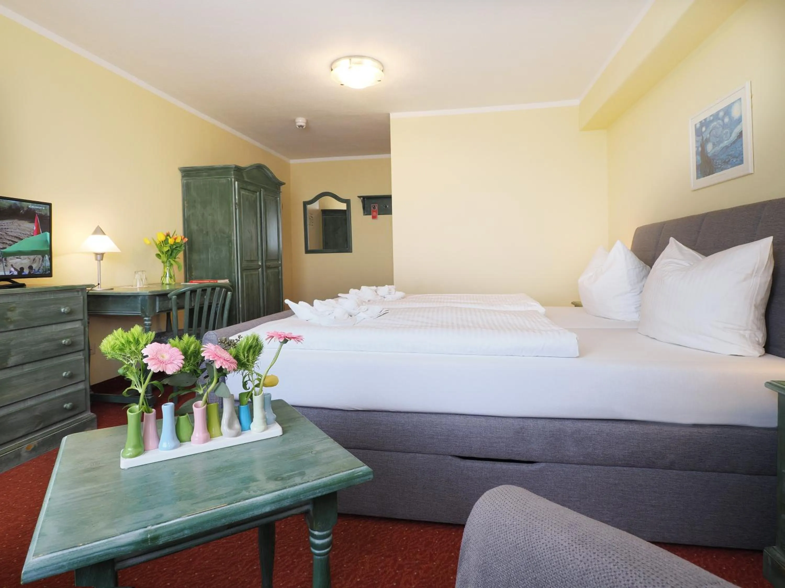 Bed in Hotel See-Eck
