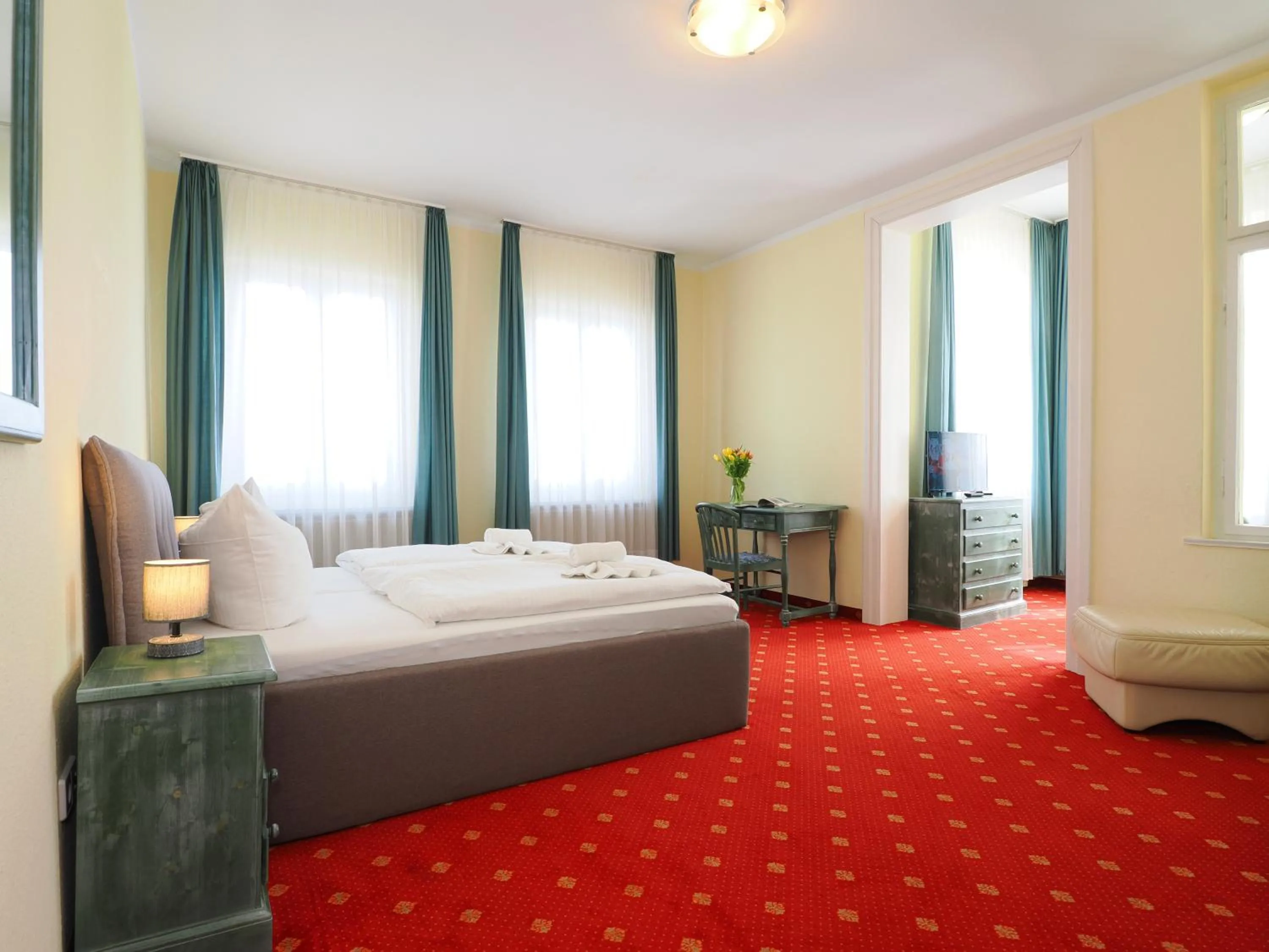 Bed in Hotel See-Eck