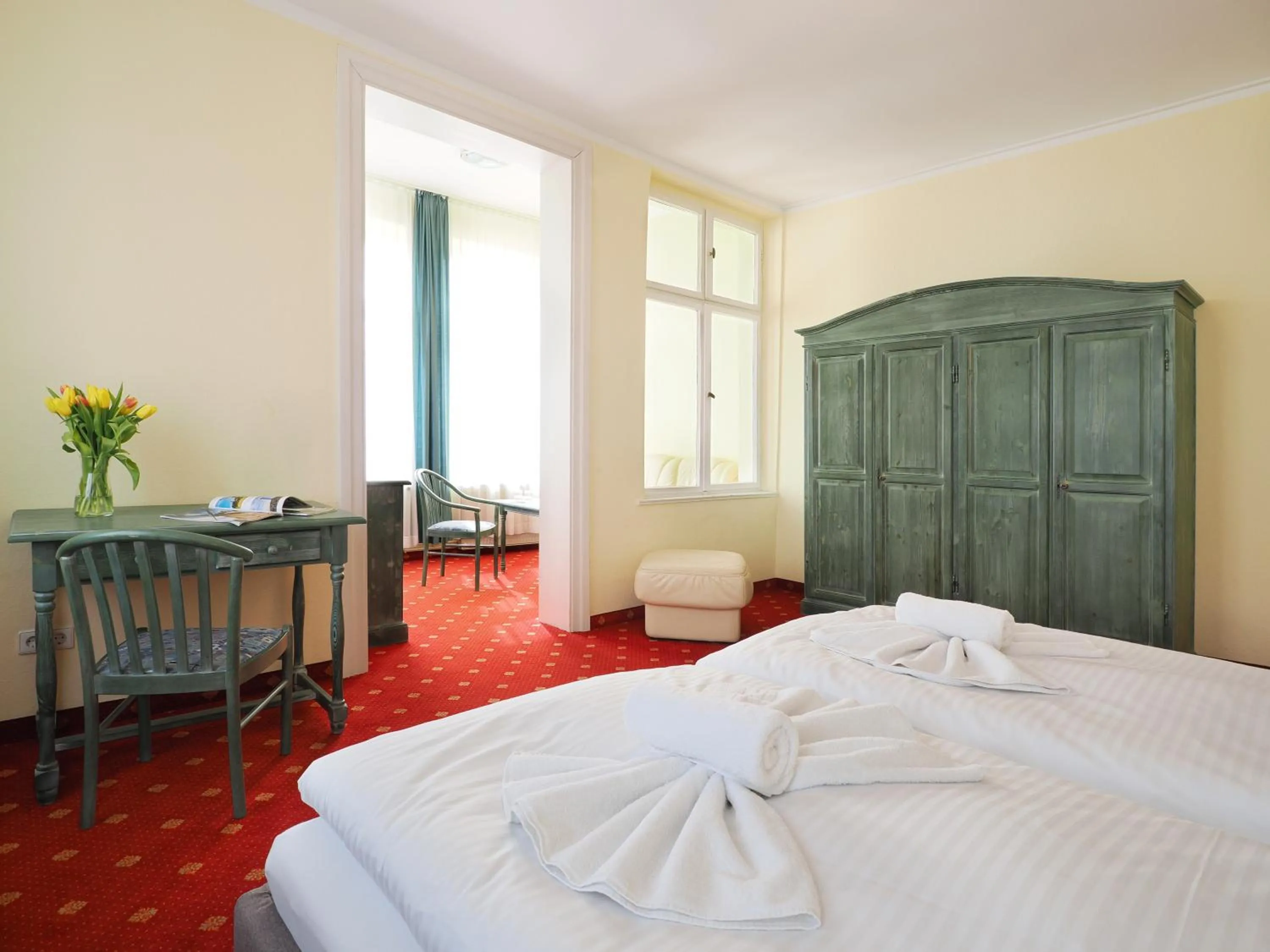 Bed in Hotel See-Eck