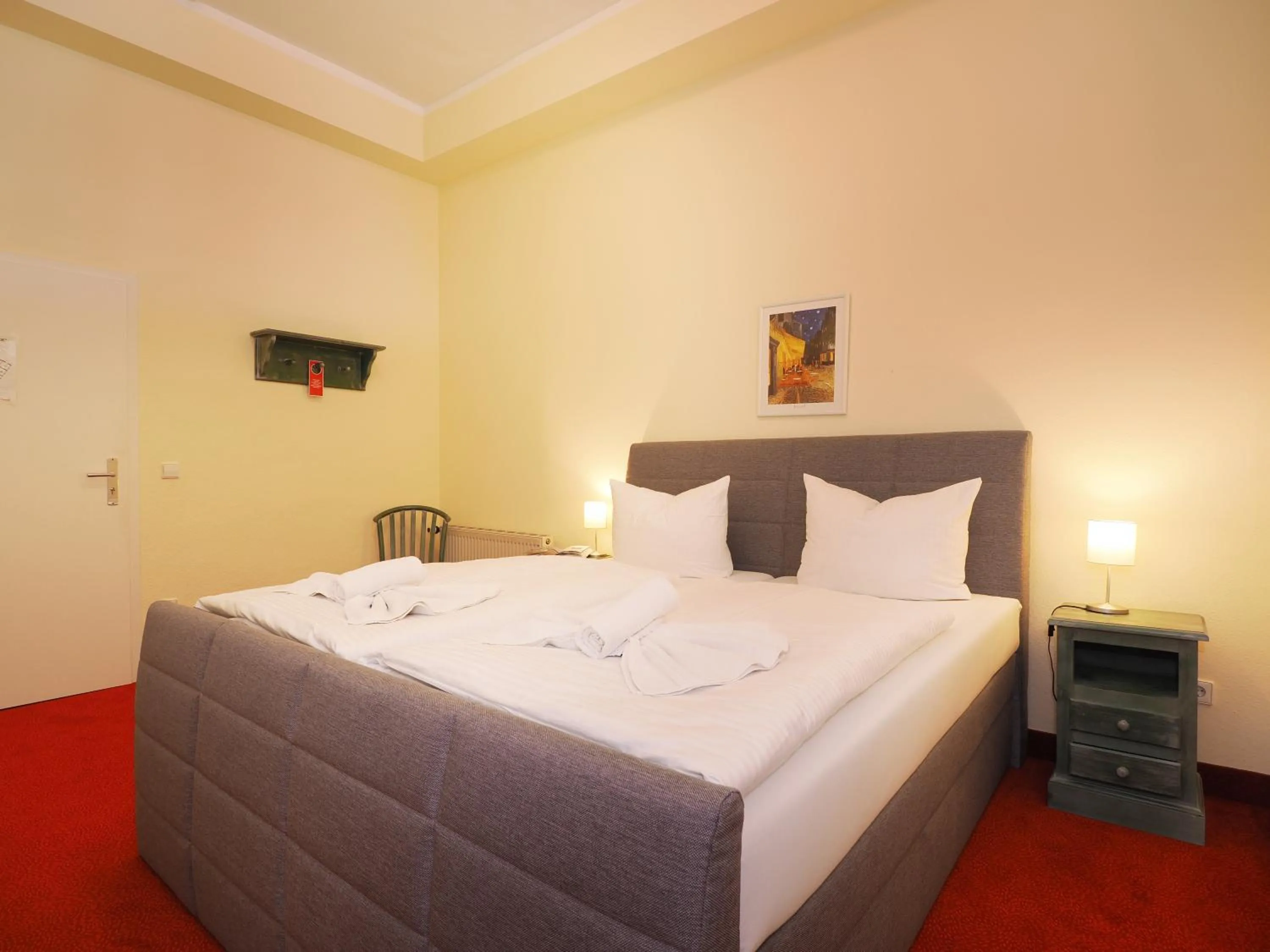 Bed in Hotel See-Eck