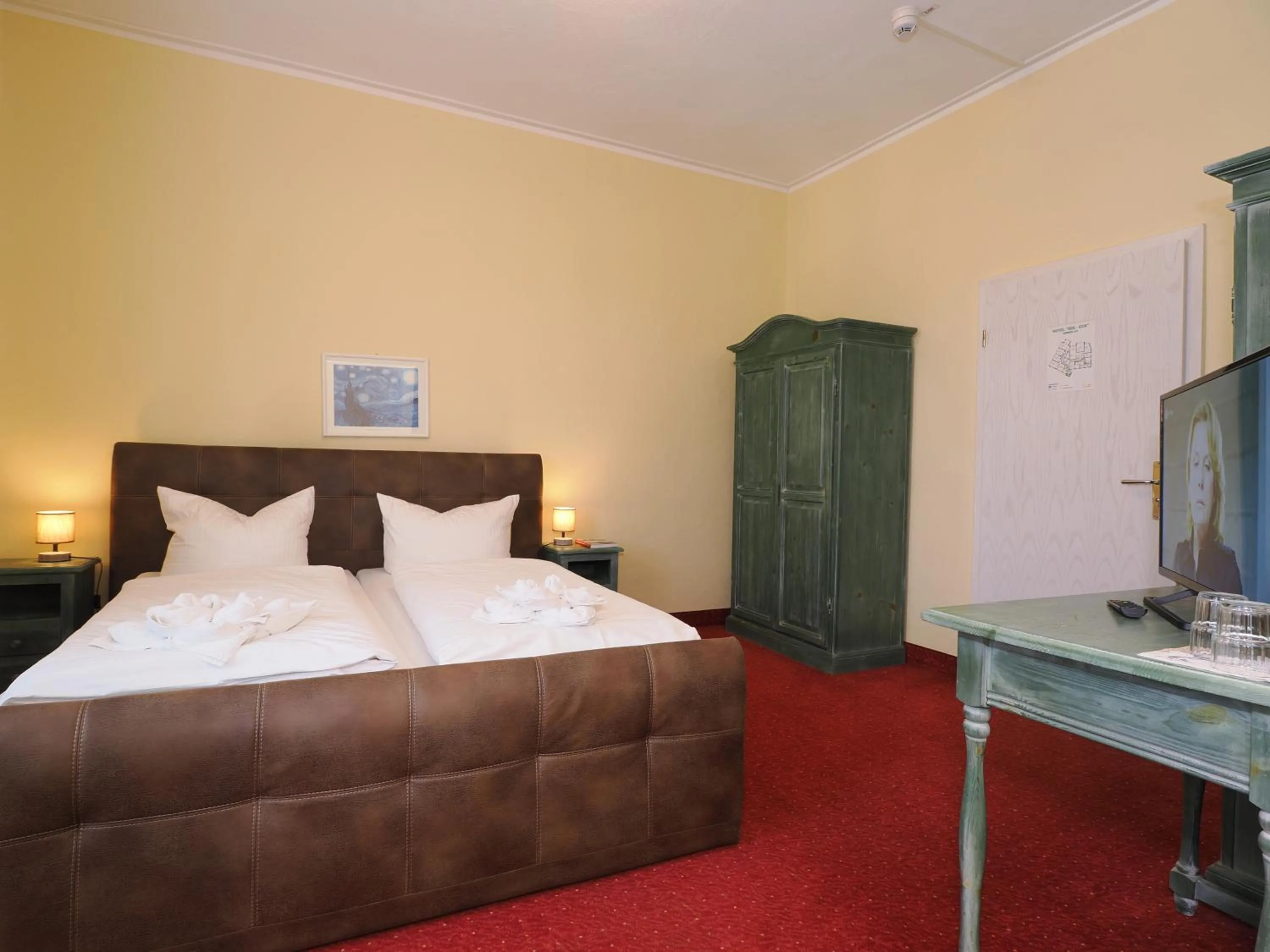 Bed in Hotel See-Eck