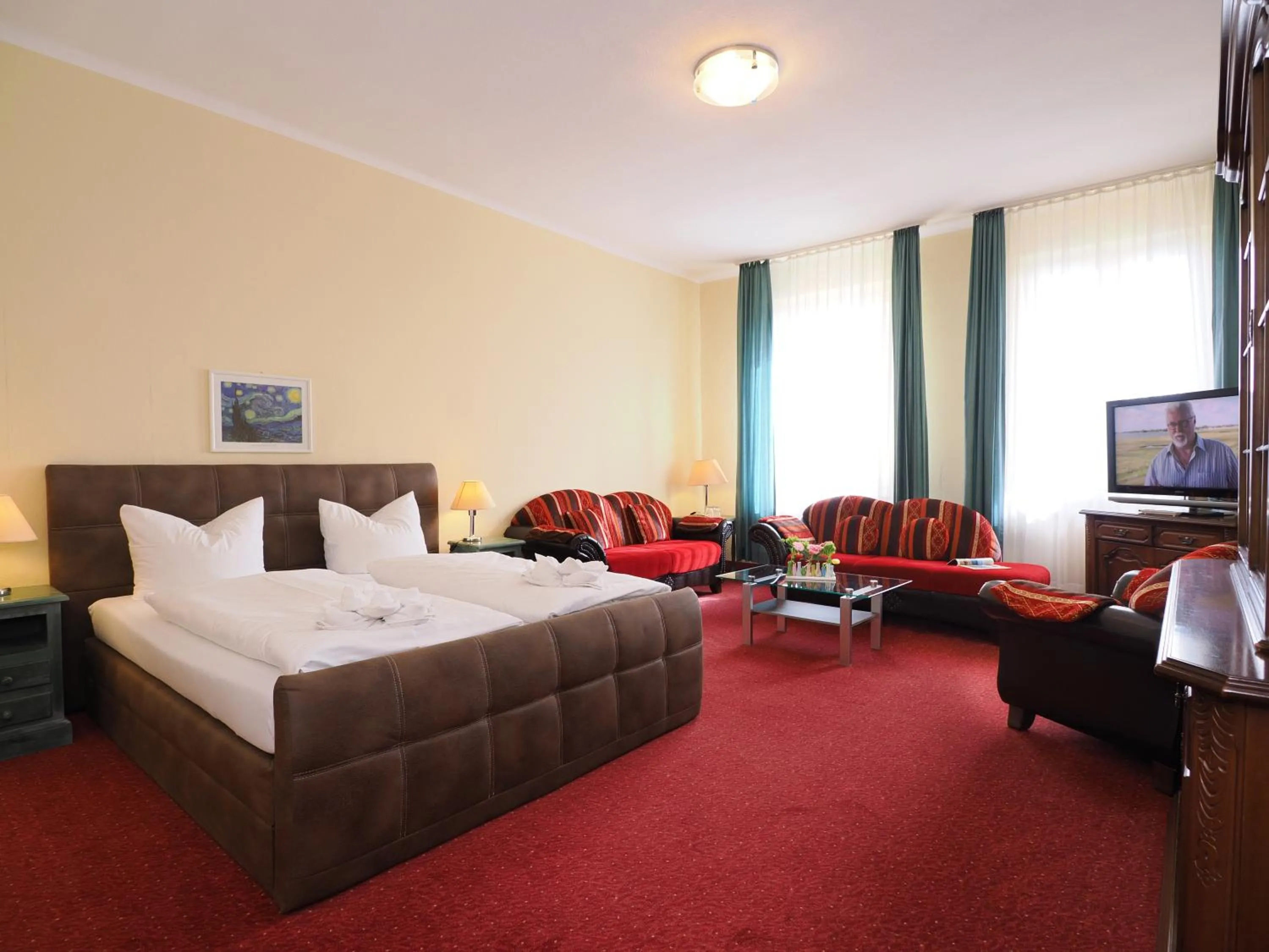 Bed in Hotel See-Eck