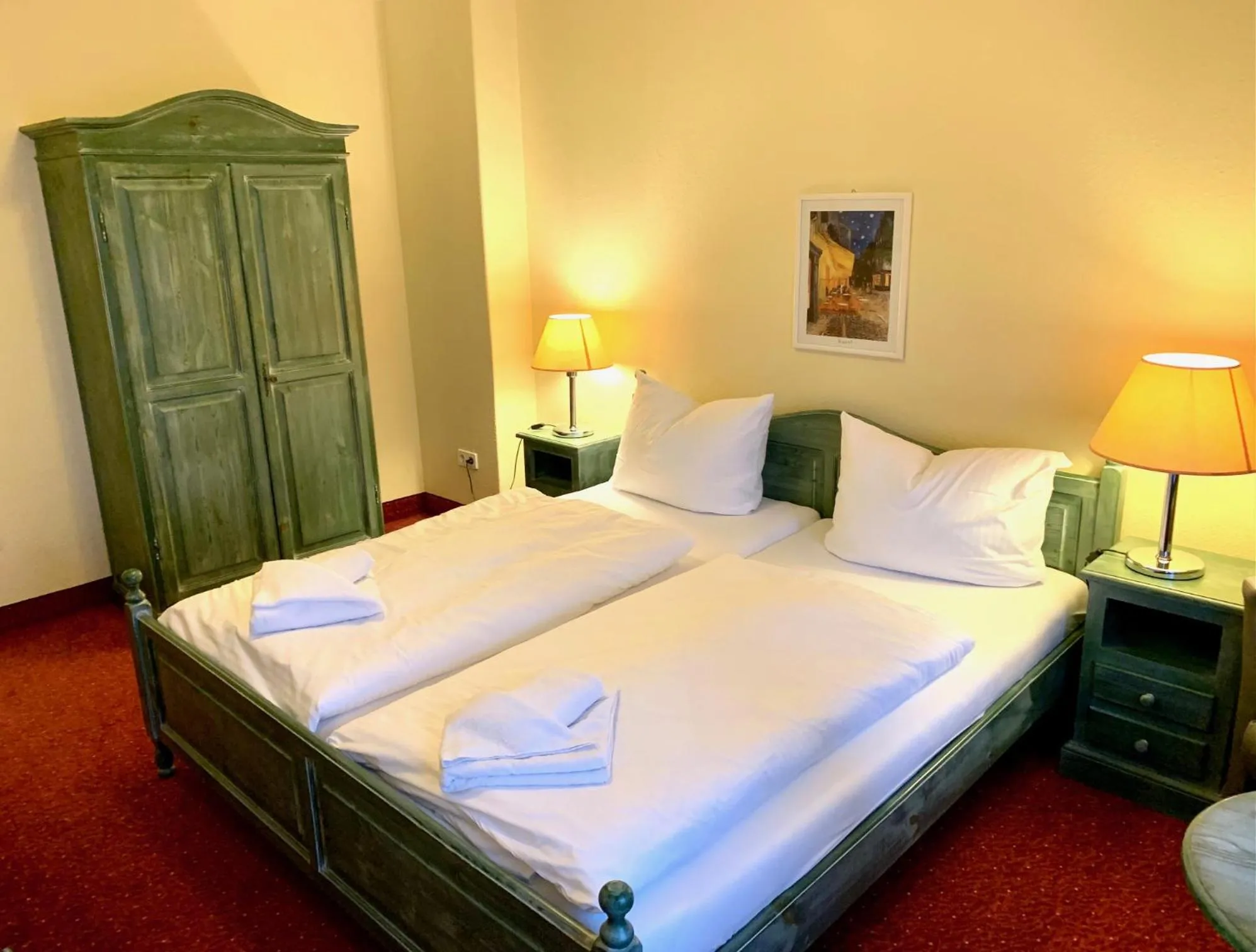 Bed in Hotel See-Eck