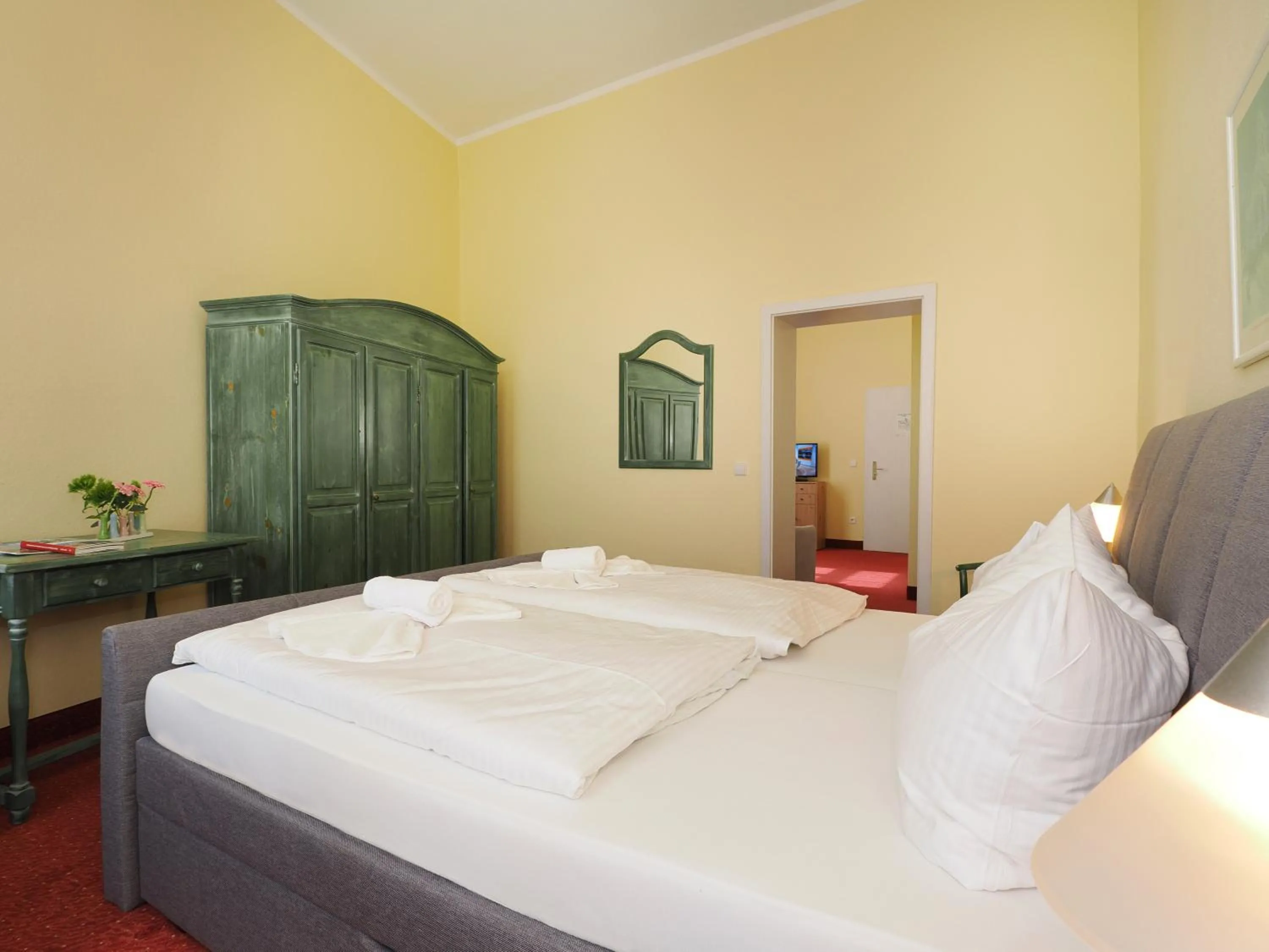 Bed in Hotel See-Eck